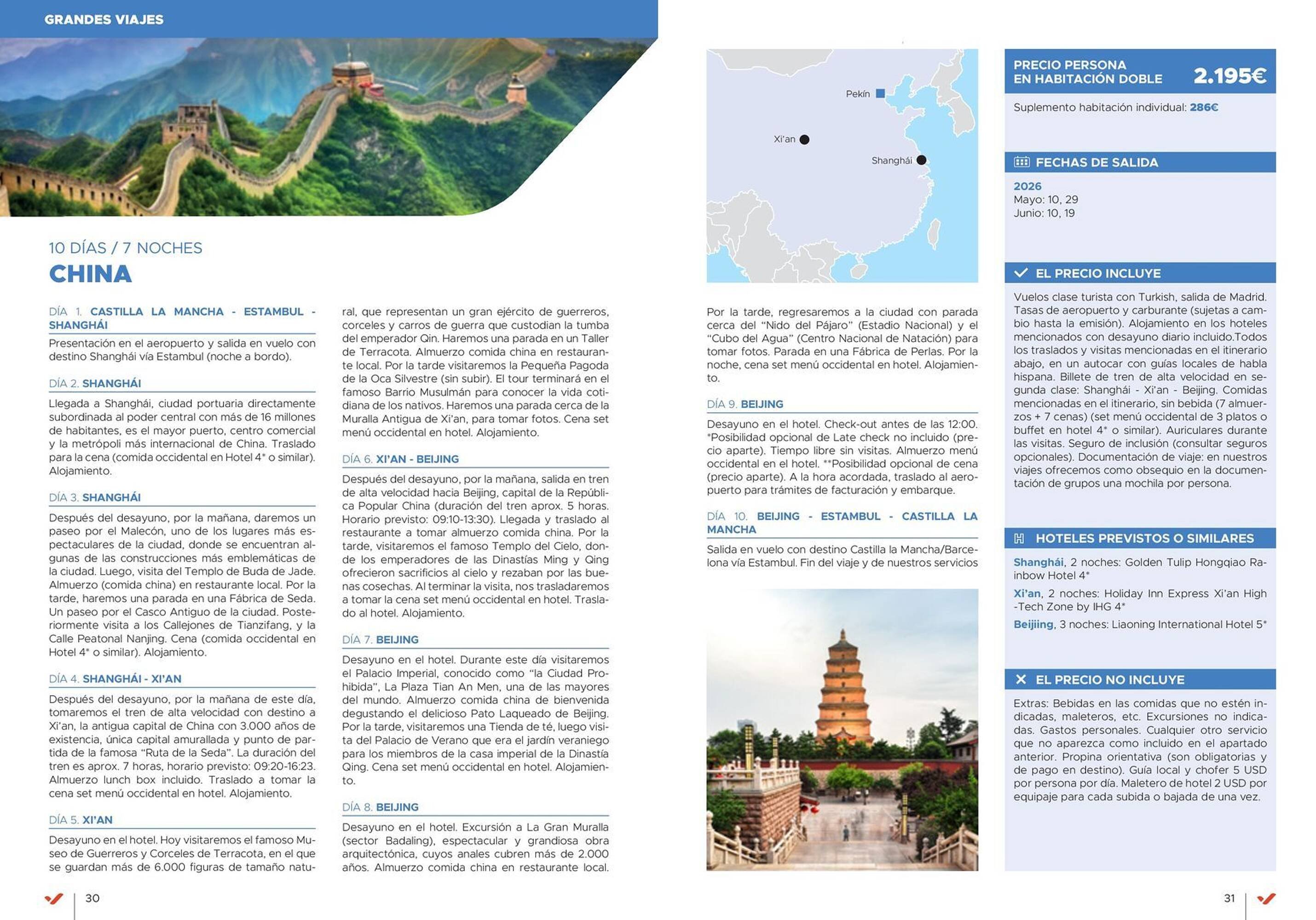 Folleto Halcón Viajes