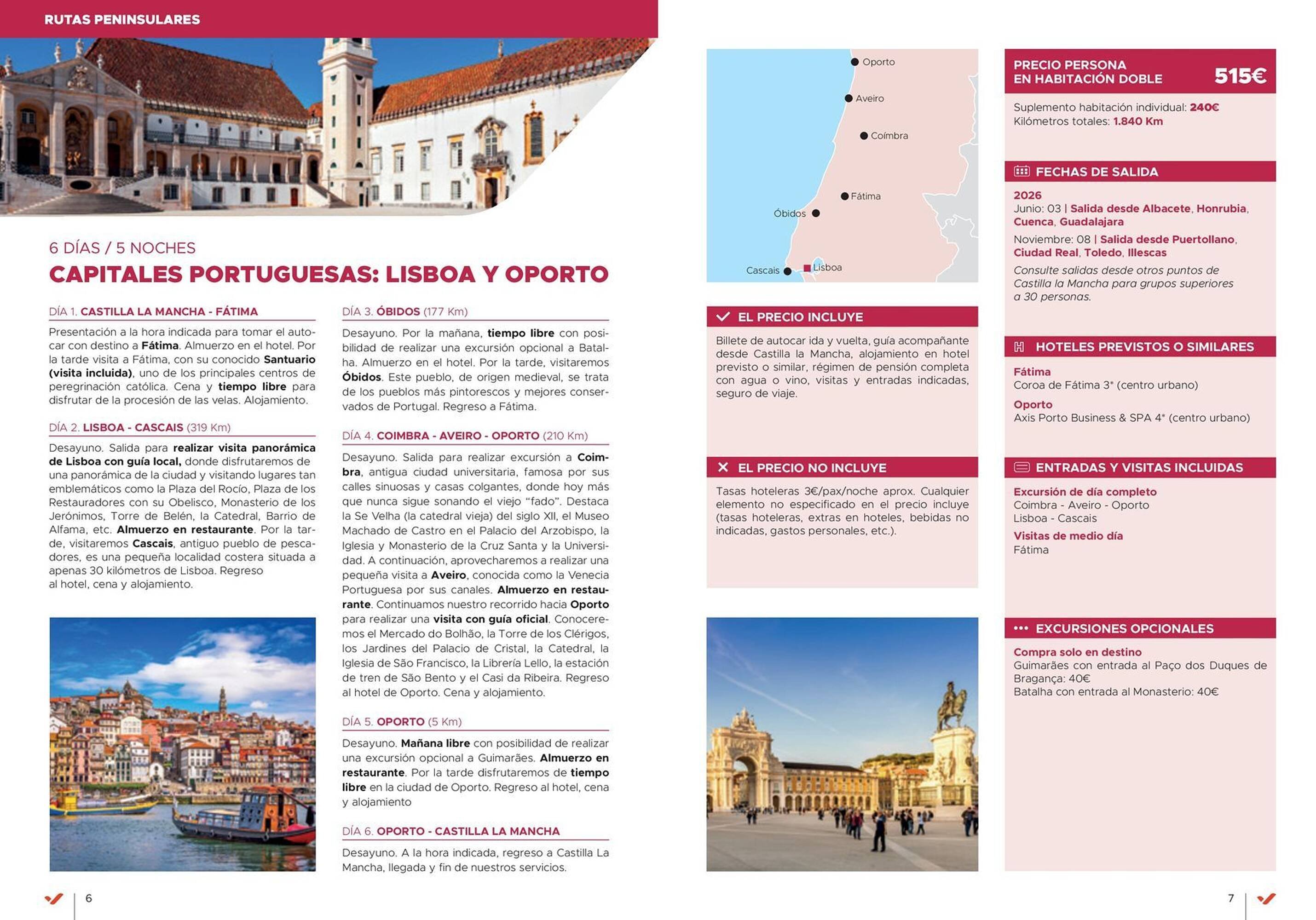 Folleto Halcón Viajes