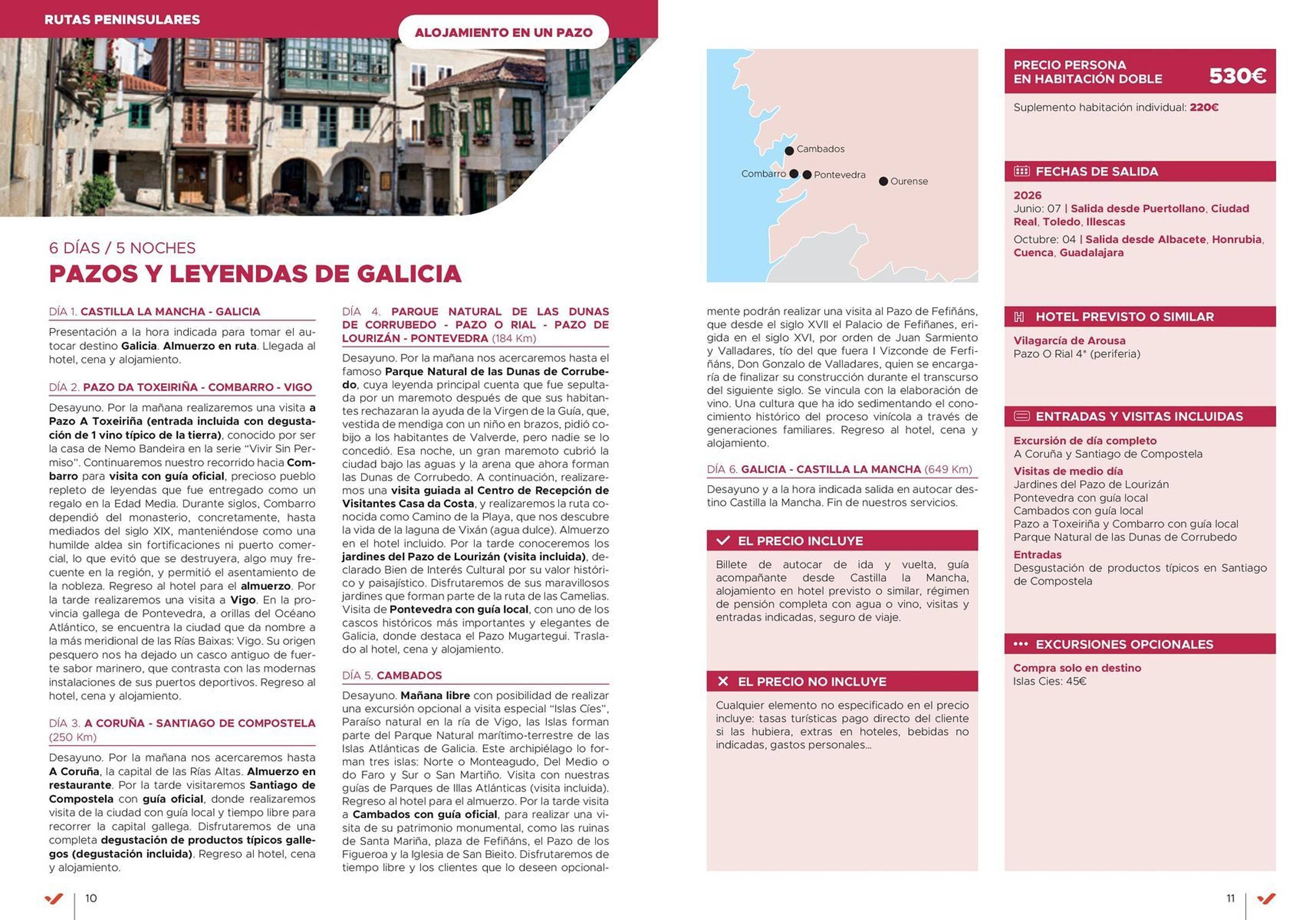 Folleto Halcón Viajes