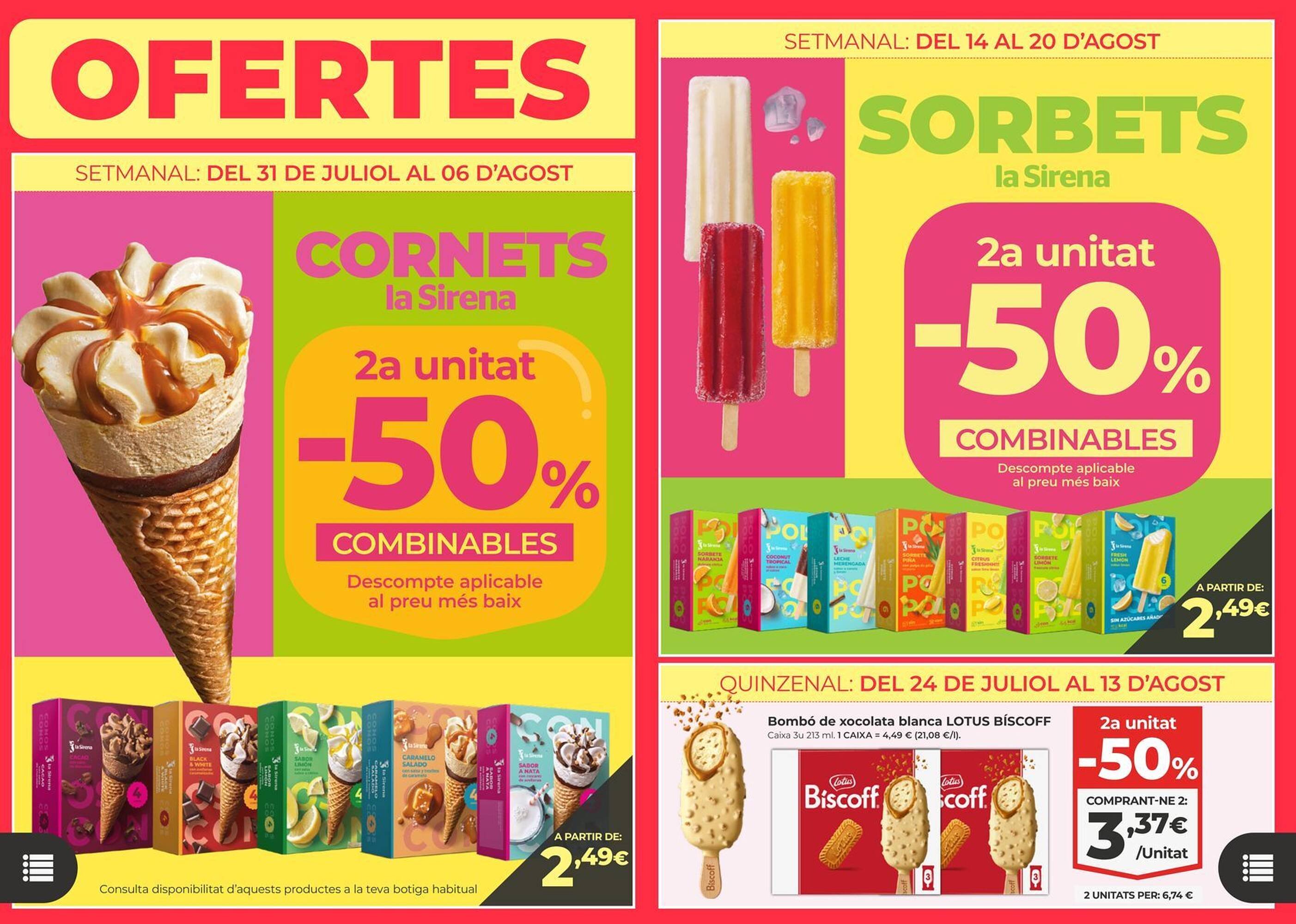 Folleto La Sirena (2025-07-24 - 2025-08-27)