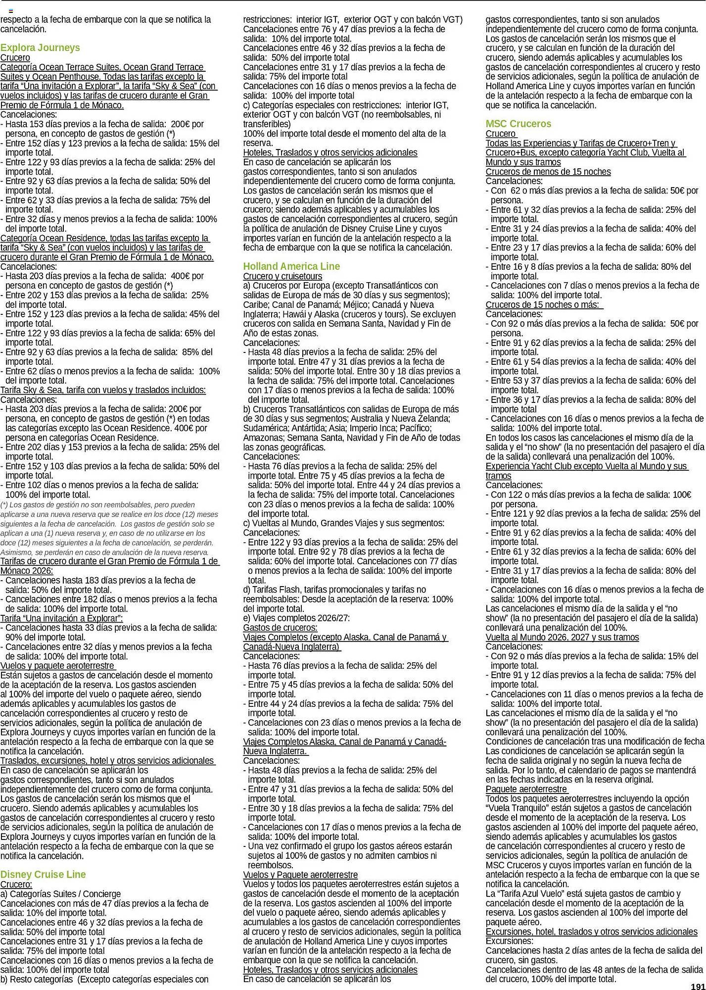 Catálogo Viajes El Corte Inglés