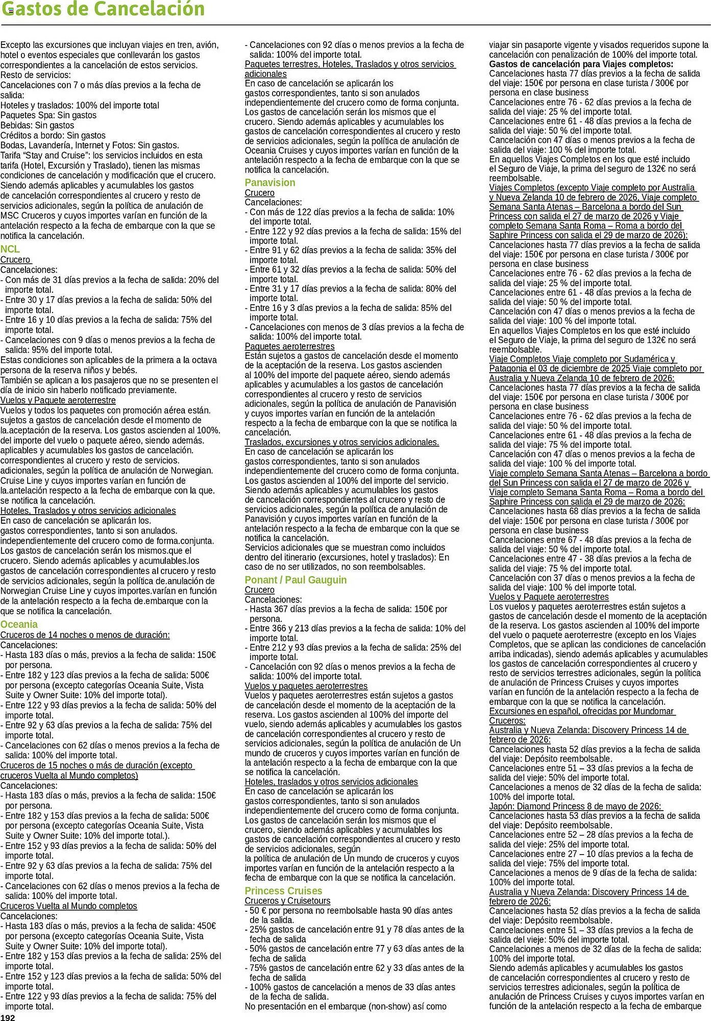 Catálogo Viajes El Corte Inglés