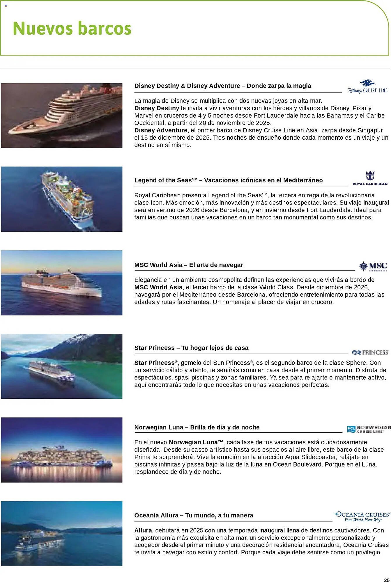 Catálogo Viajes El Corte Inglés