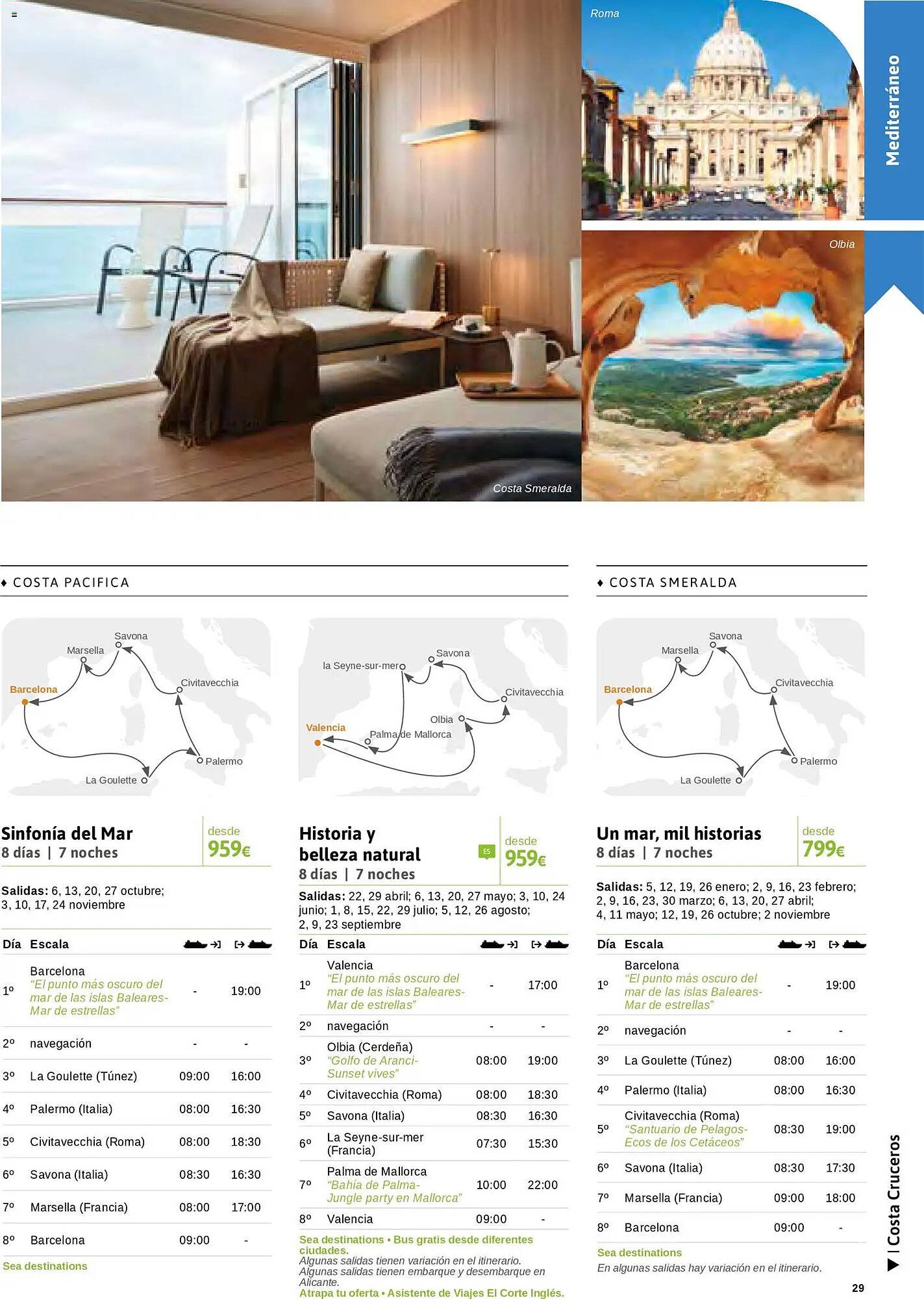 Catálogo Viajes El Corte Inglés