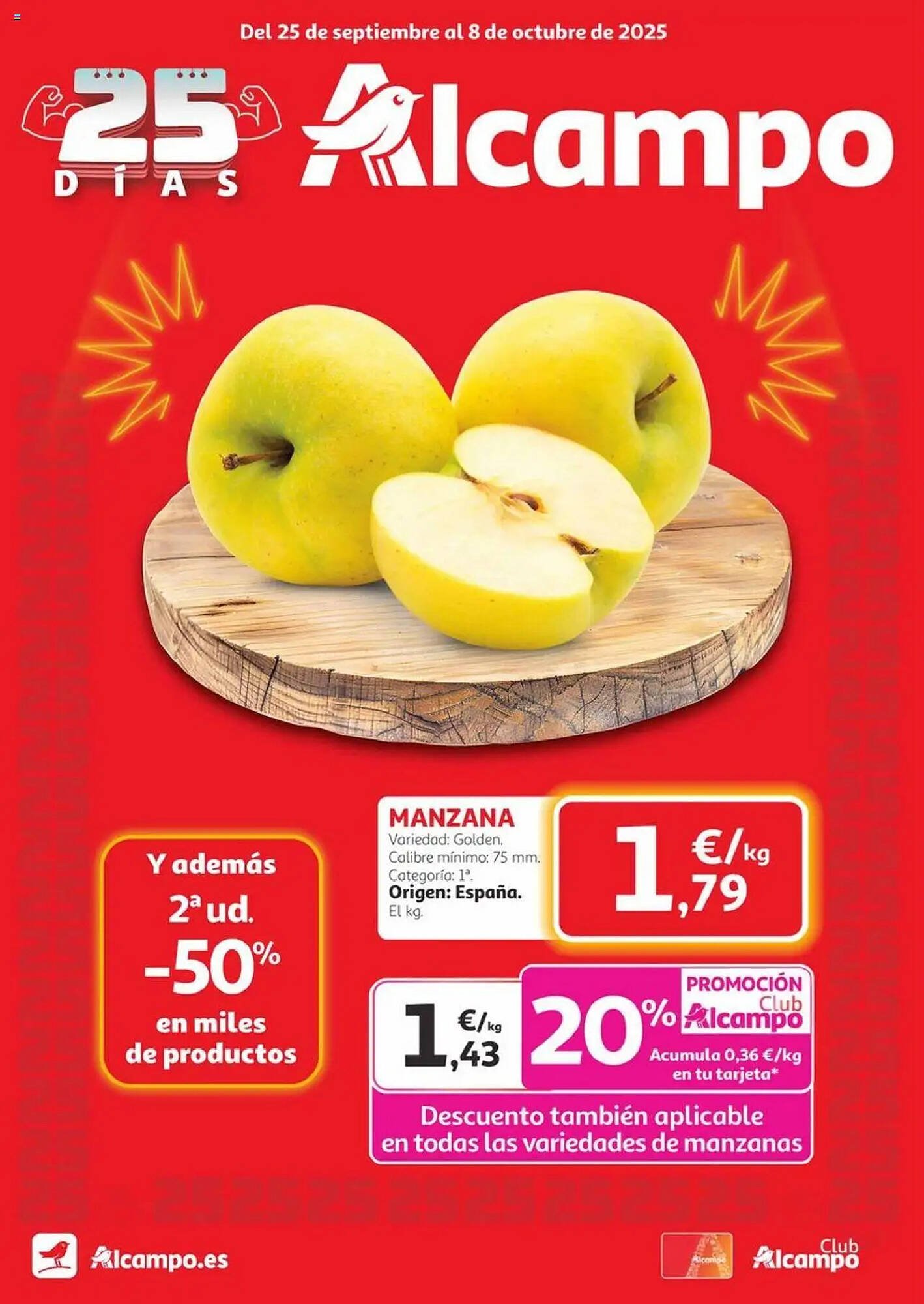Folleto Alcampo (2025-09-25 - 2025-10-08)