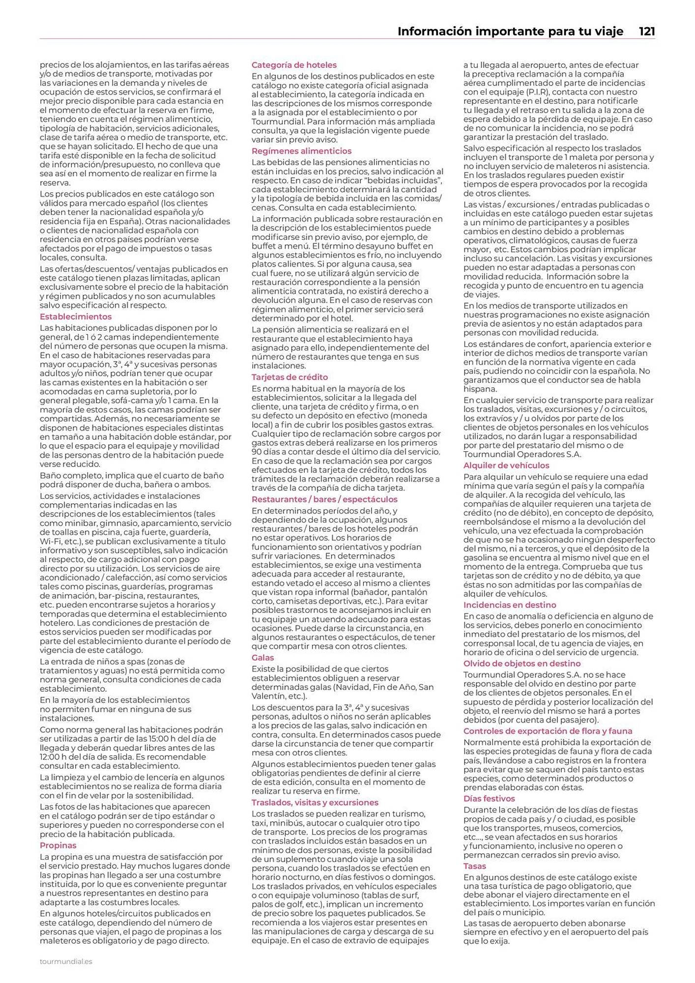 Catálogo Viajes El Corte Inglés