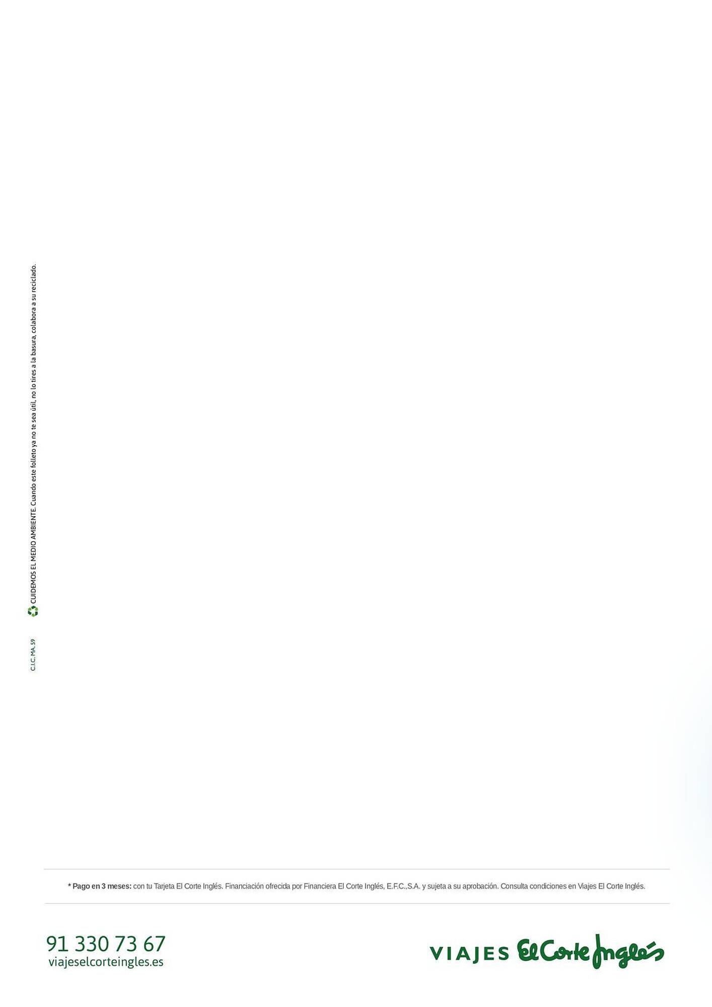 Catálogo Viajes El Corte Inglés