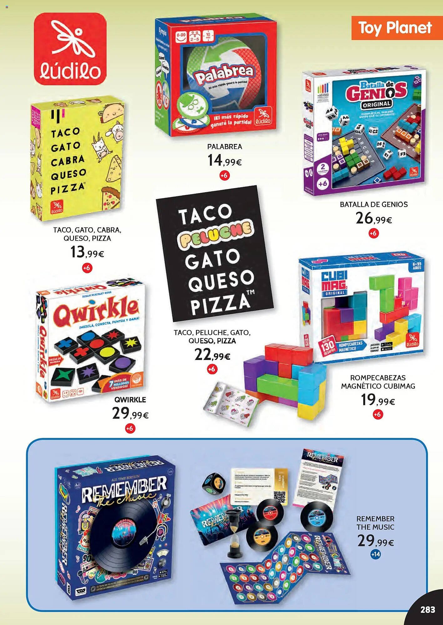 Catálogo Toy Planet