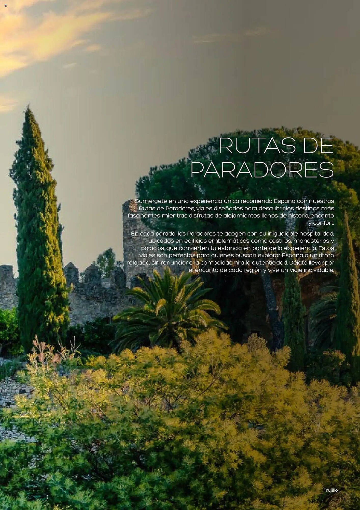 Catálogo Viajes El Corte Inglés