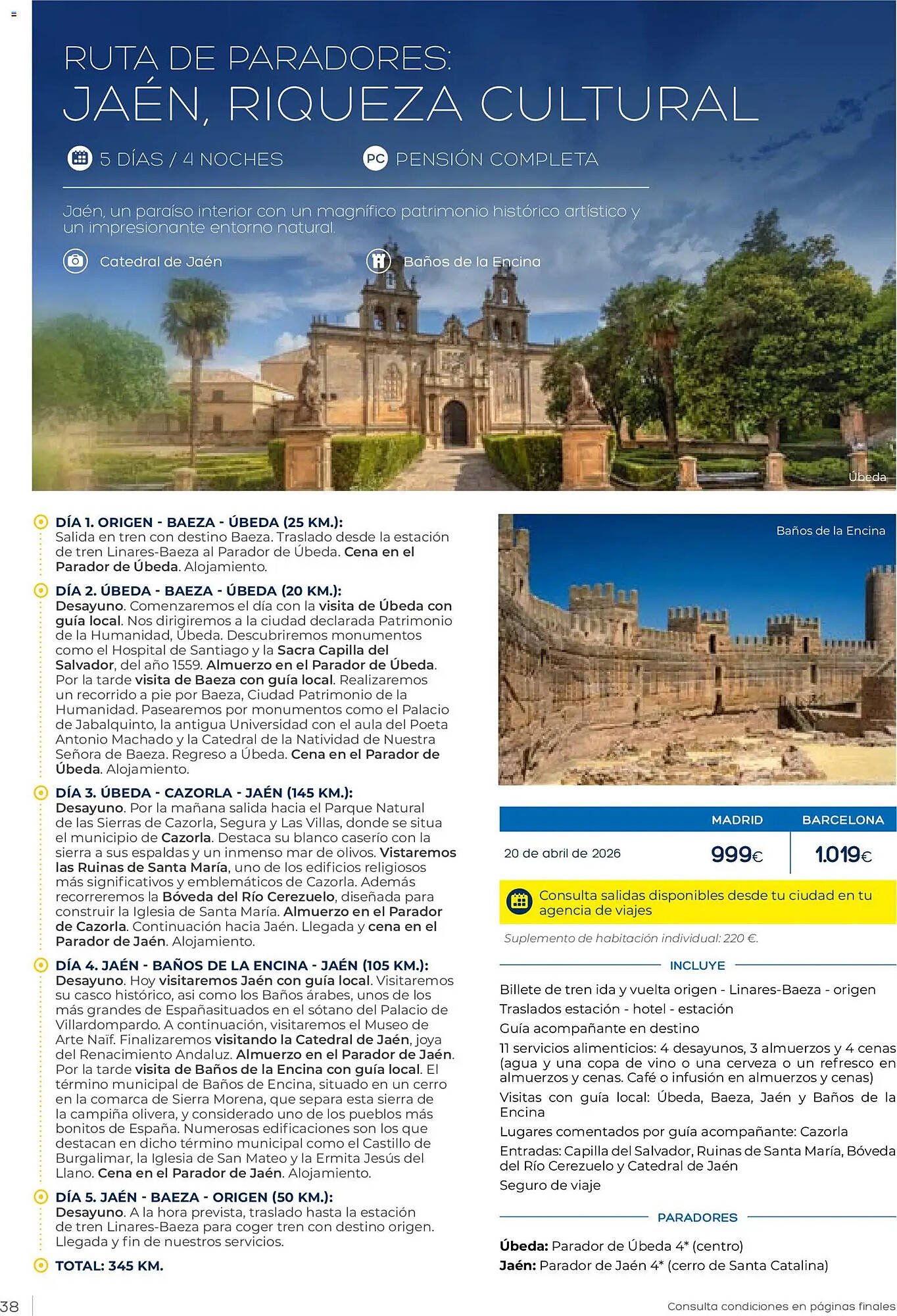 Catálogo Viajes El Corte Inglés