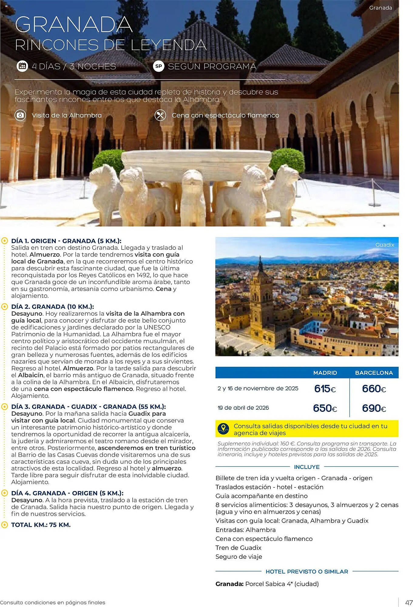 Catálogo Viajes El Corte Inglés