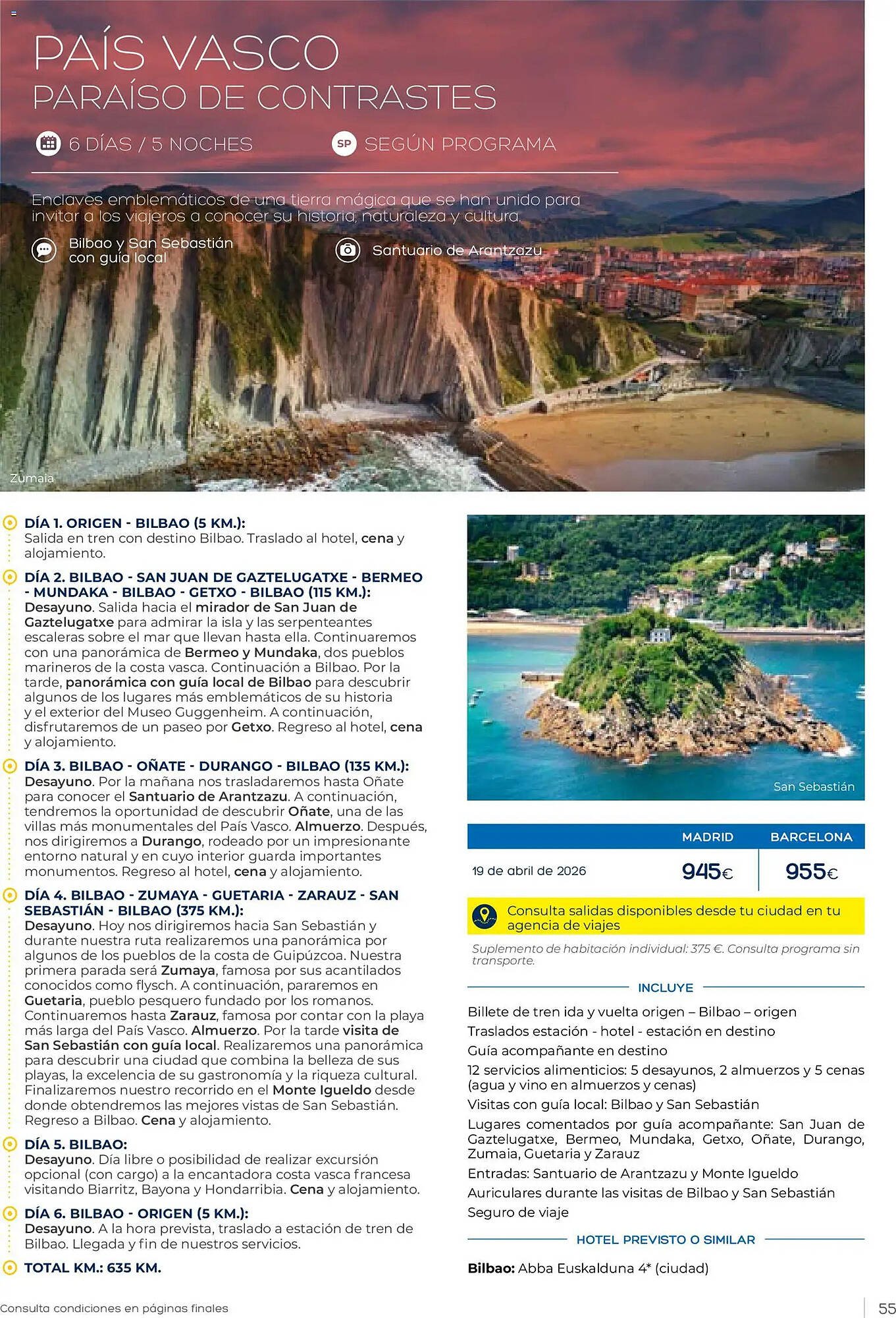 Catálogo Viajes El Corte Inglés