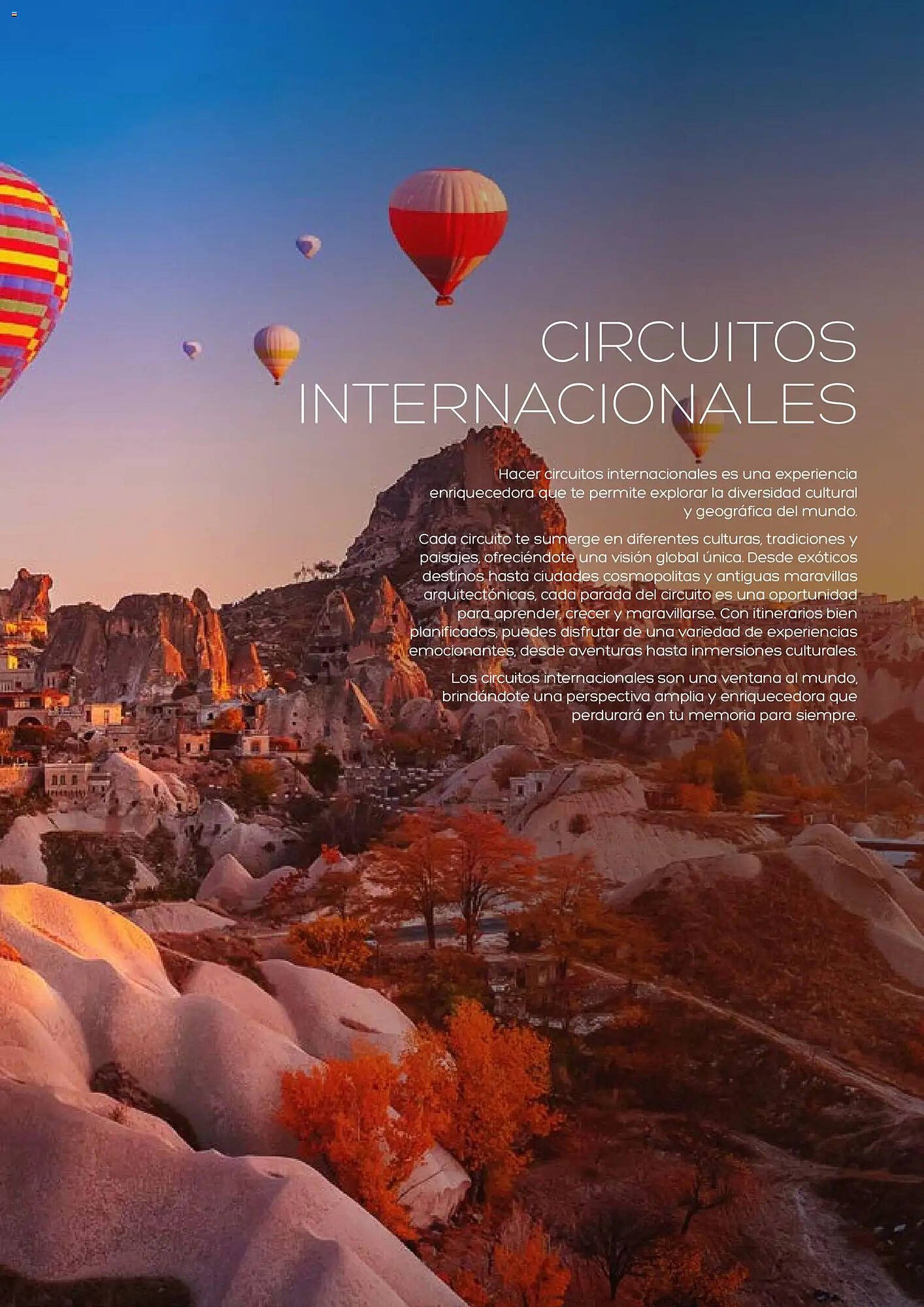 Catálogo Viajes El Corte Inglés