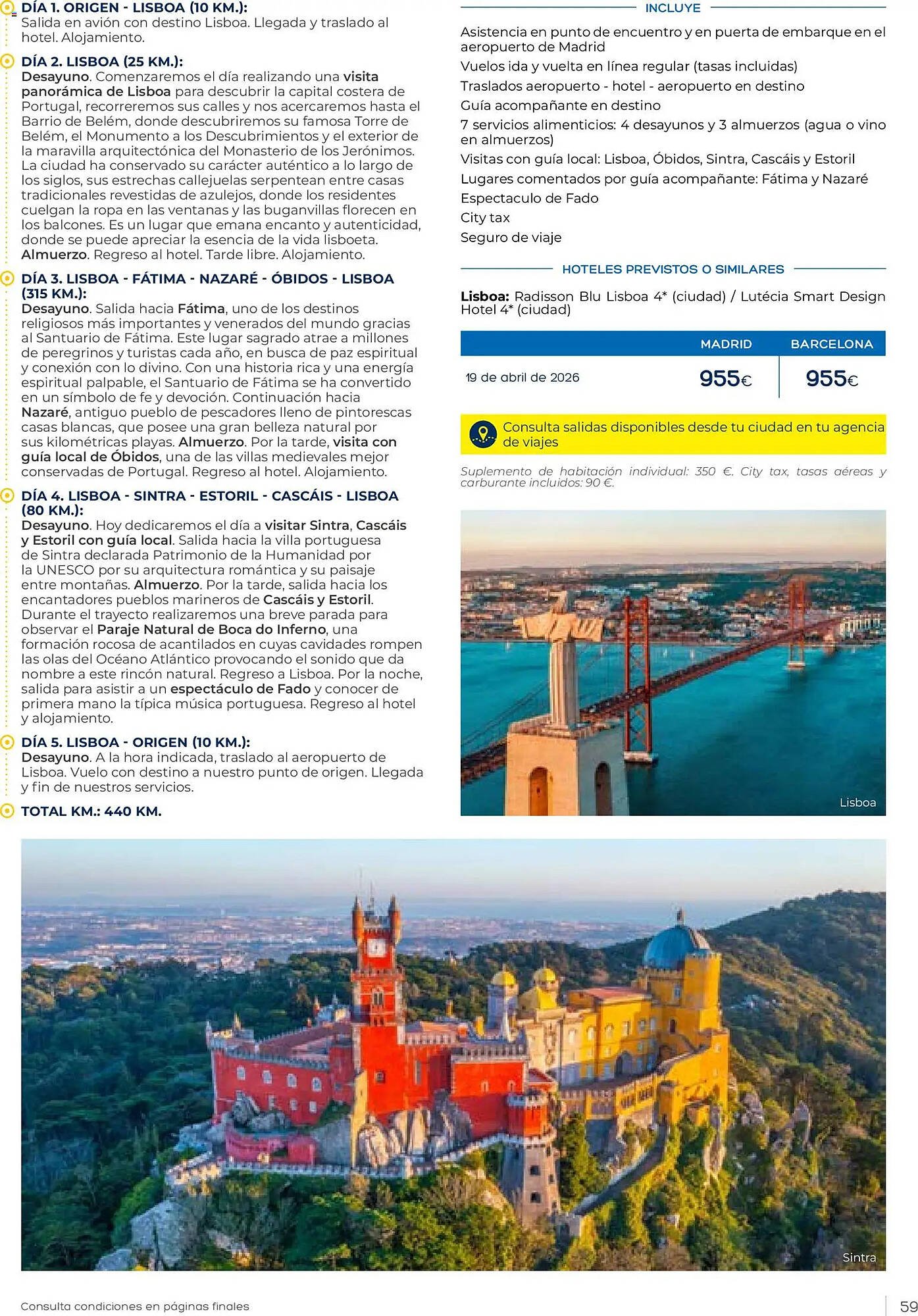 Catálogo Viajes El Corte Inglés