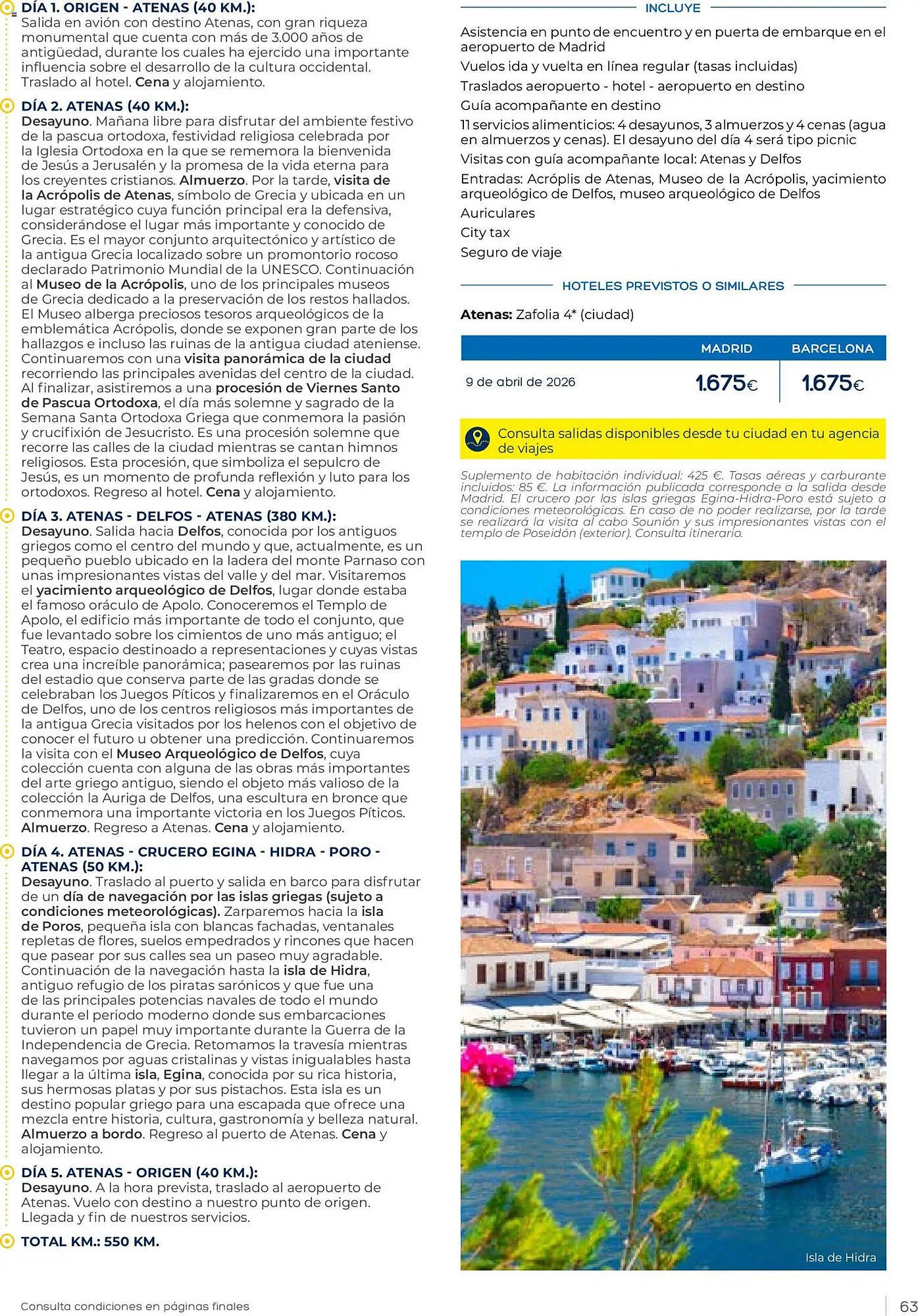 Catálogo Viajes El Corte Inglés