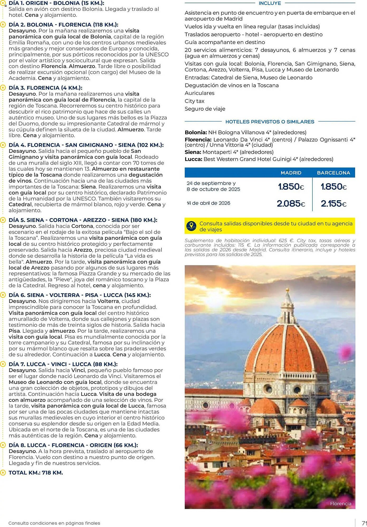 Catálogo Viajes El Corte Inglés