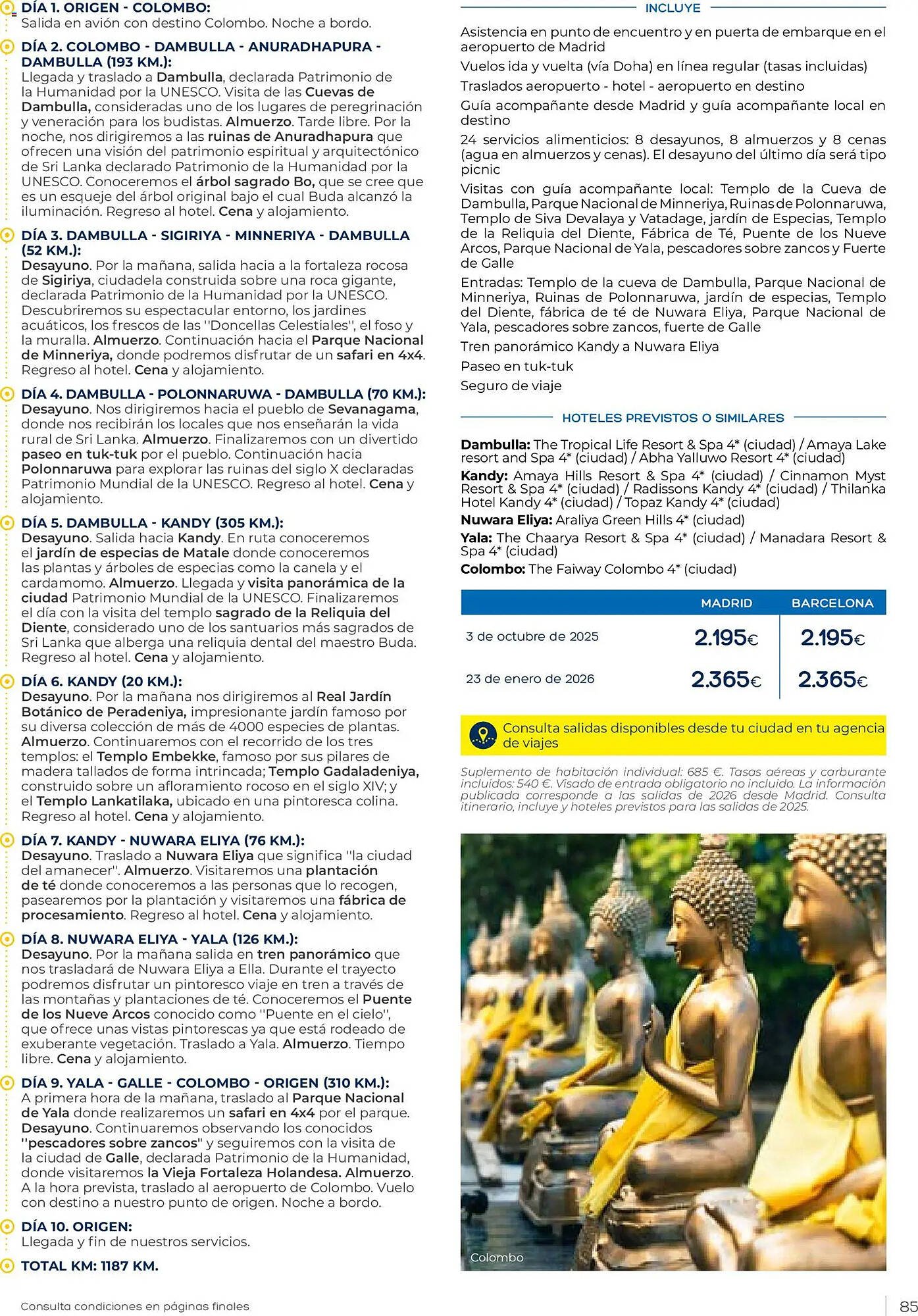 Catálogo Viajes El Corte Inglés