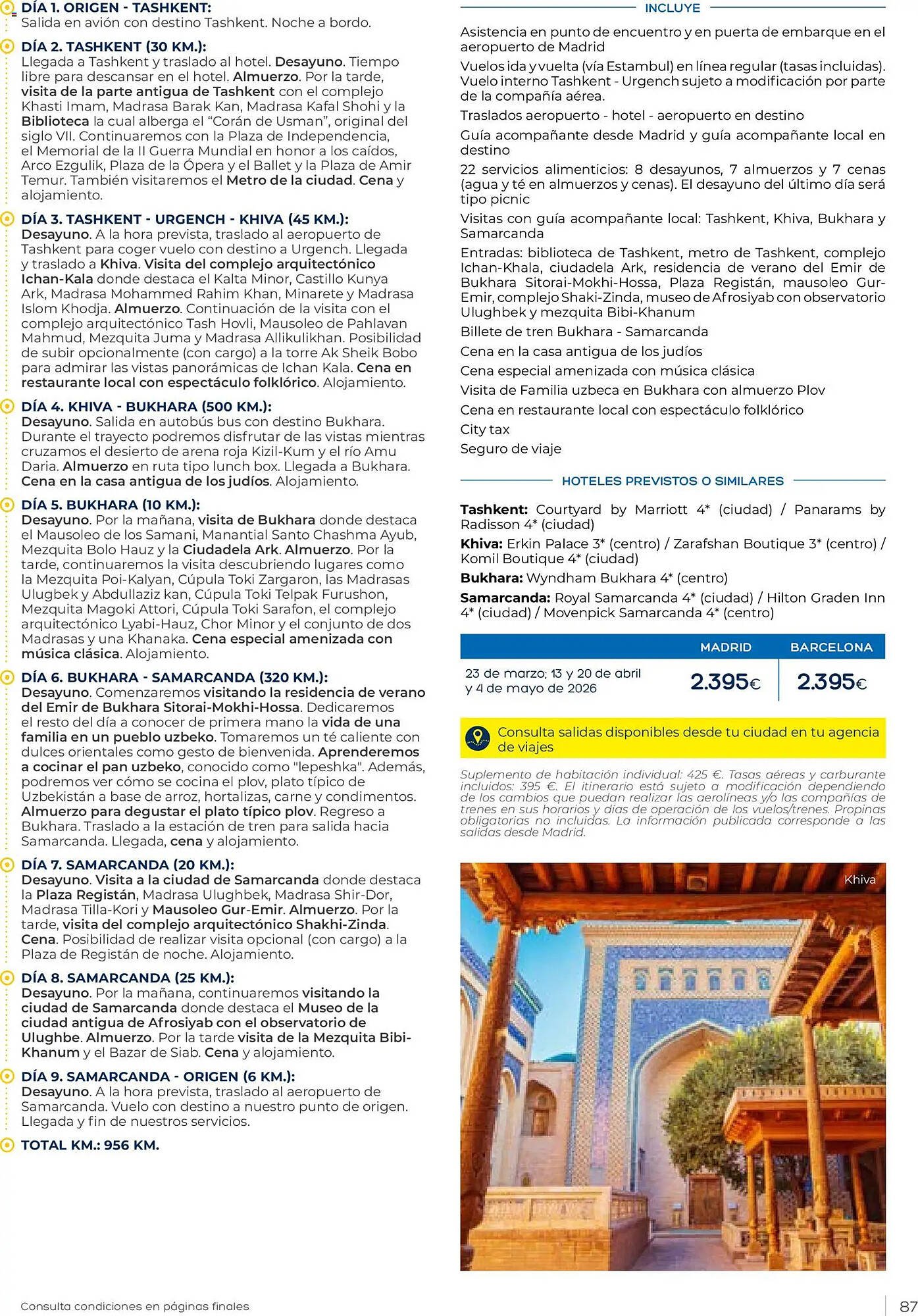 Catálogo Viajes El Corte Inglés