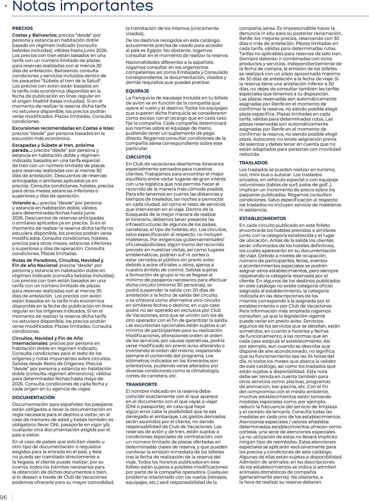 Catálogo Viajes El Corte Inglés