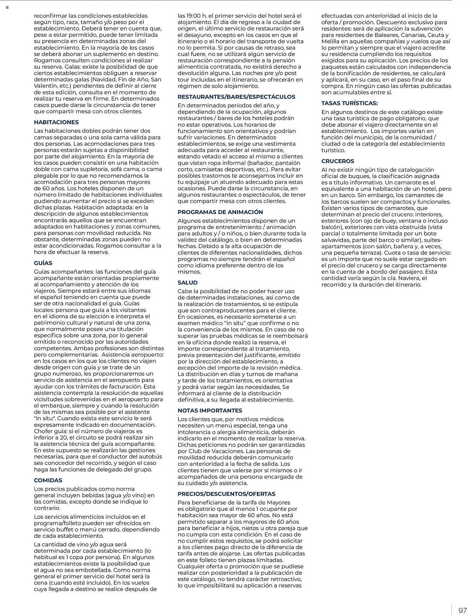 Catálogo Viajes El Corte Inglés