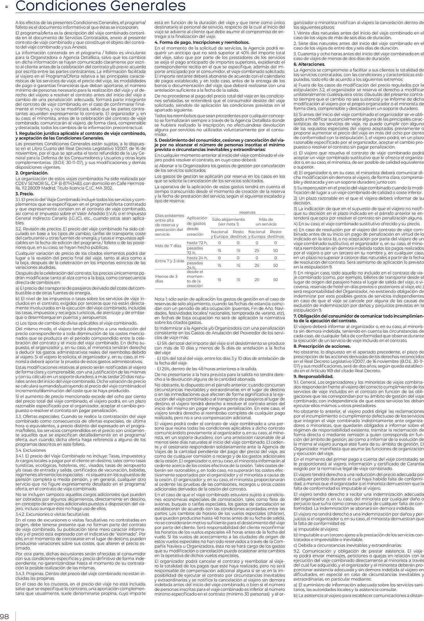 Catálogo Viajes El Corte Inglés