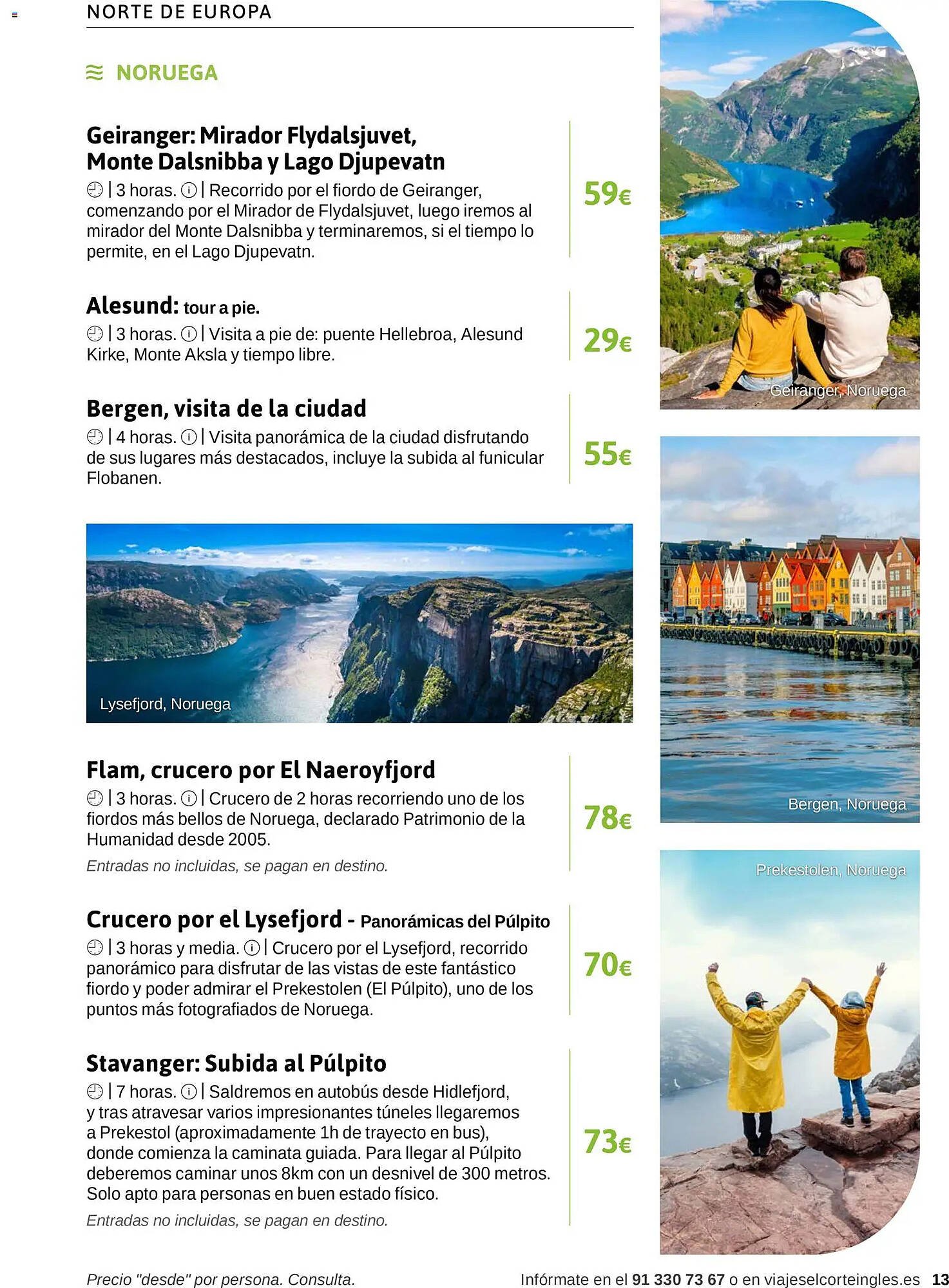 Catálogo Viajes El Corte Inglés