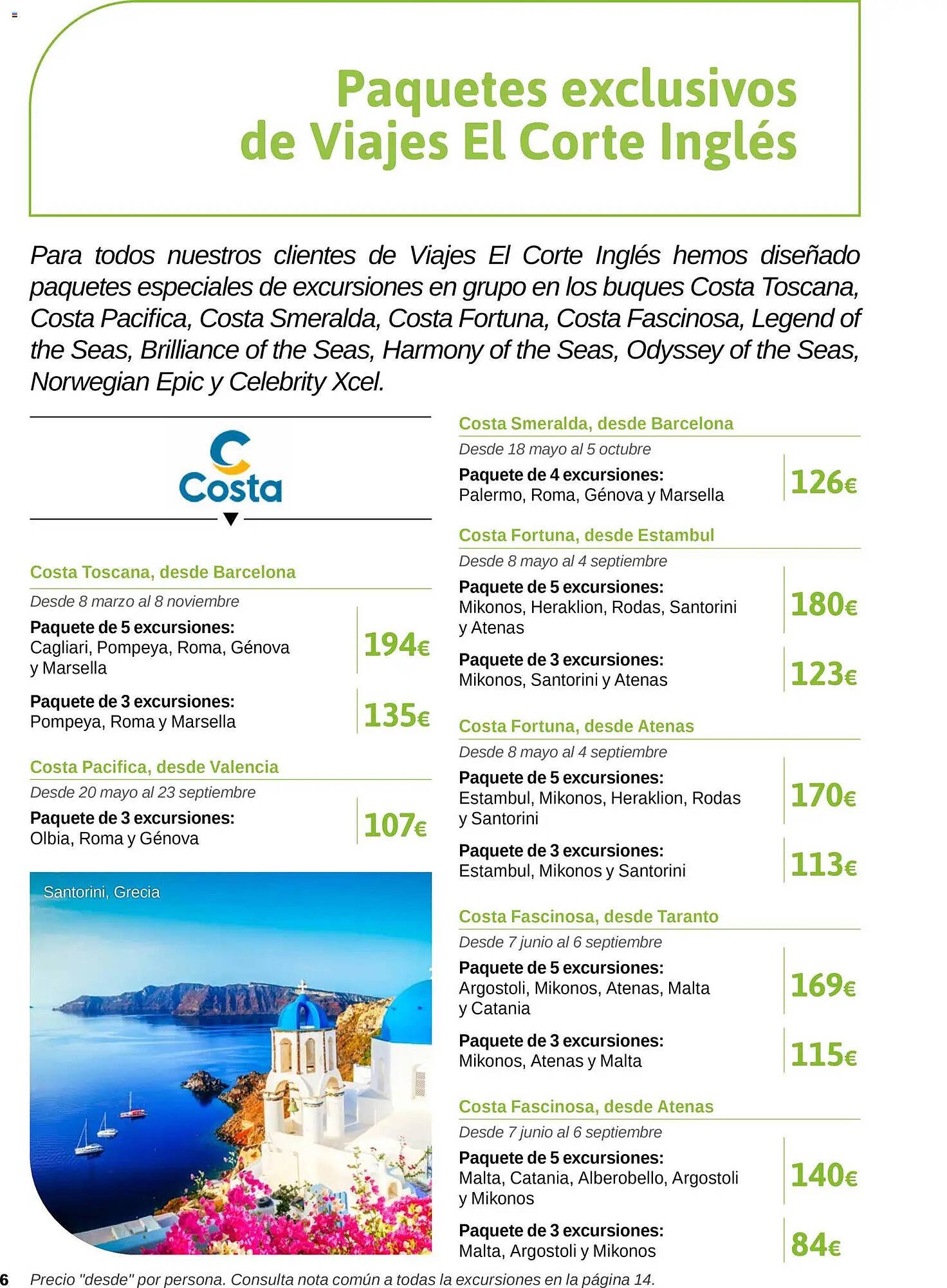 Catálogo Viajes El Corte Inglés