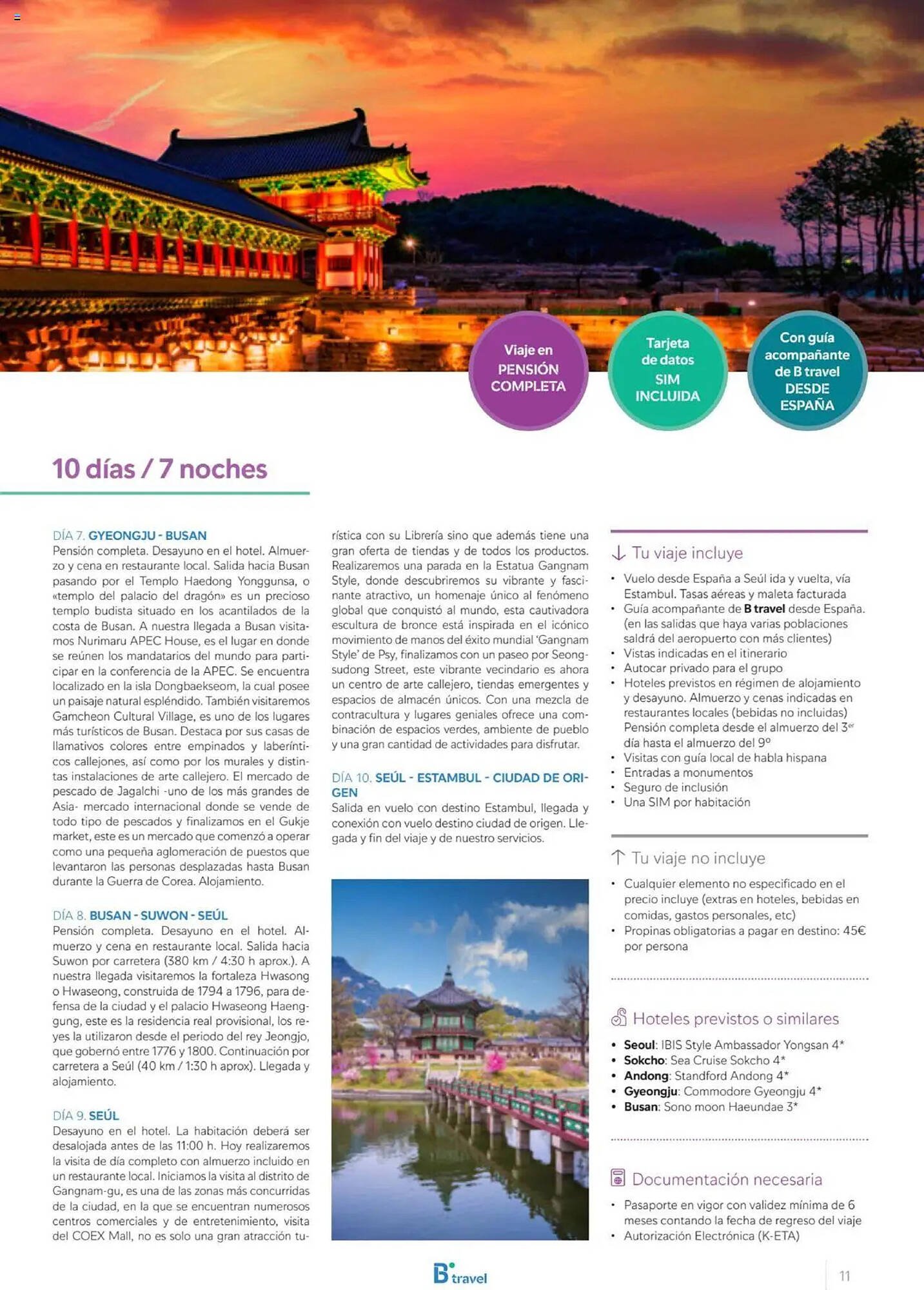 Catálogo B The travel Brand (2025-10-03 - 2026-12-31)
