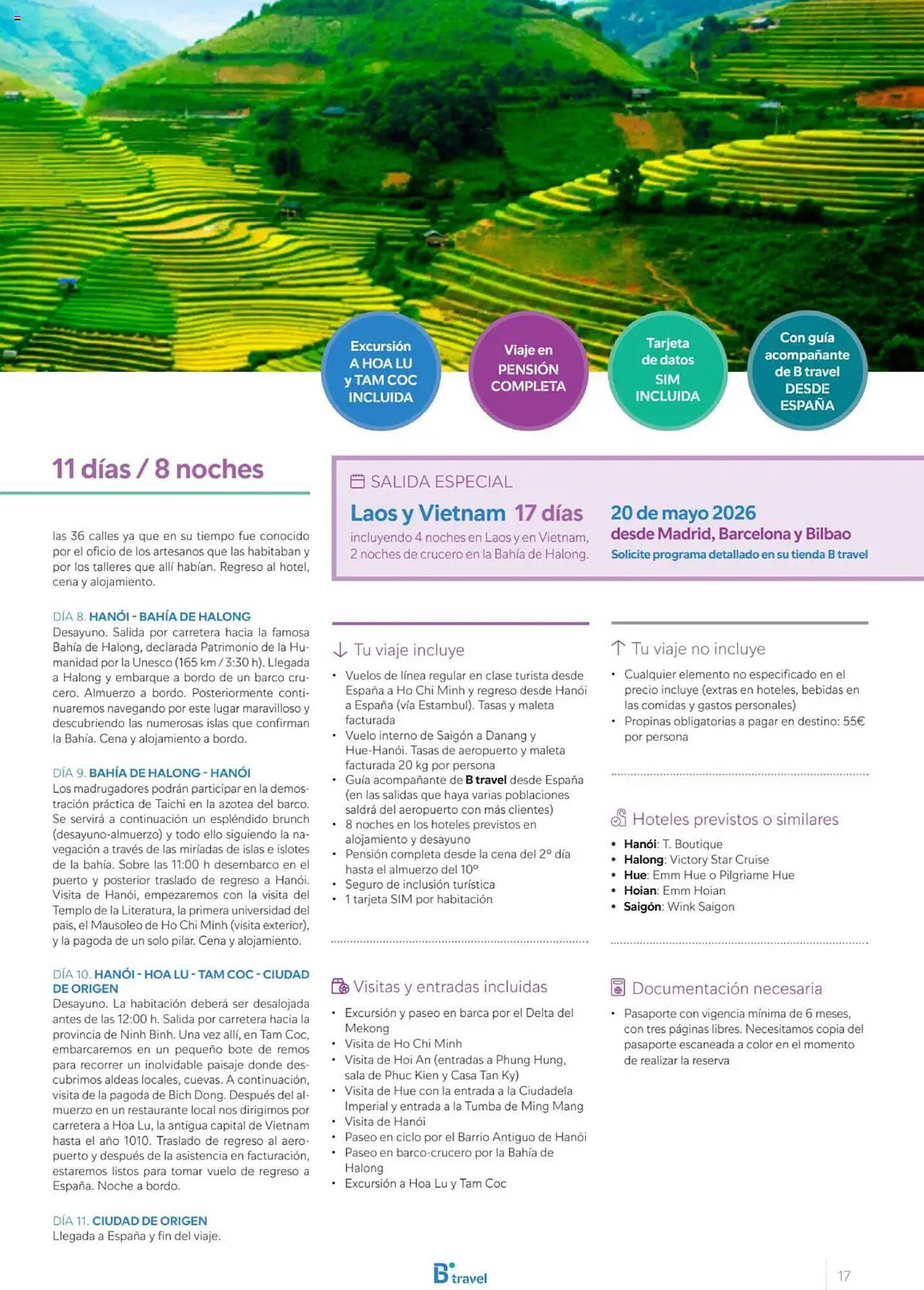 Catálogo B The travel Brand (2025-10-03 - 2026-12-31)