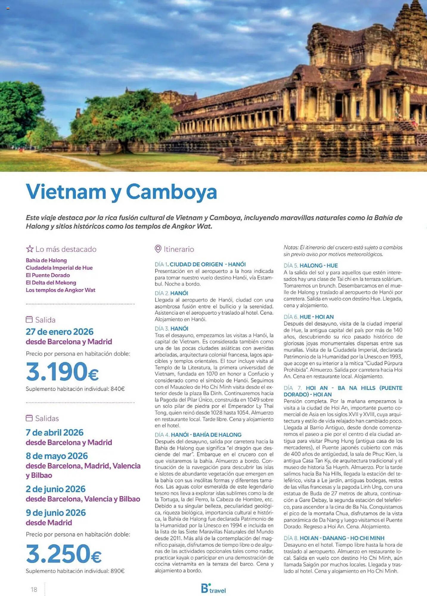 Catálogo B The travel Brand (2025-10-03 - 2026-12-31)