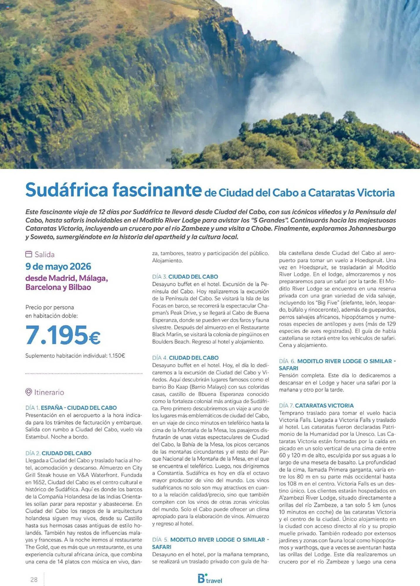 Catálogo B The travel Brand (2025-10-03 - 2026-12-31)