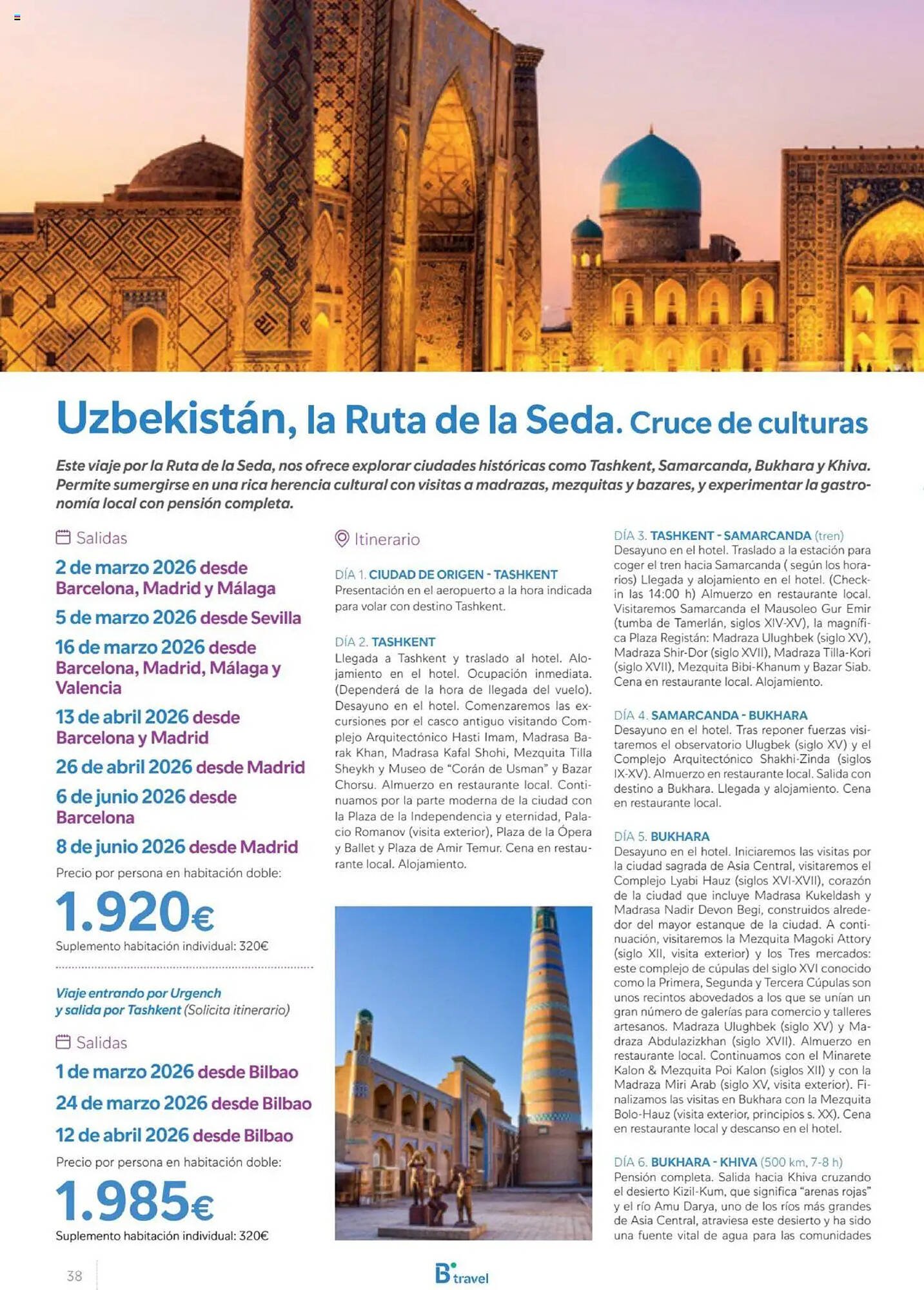 Catálogo B The travel Brand (2025-10-03 - 2026-12-31)