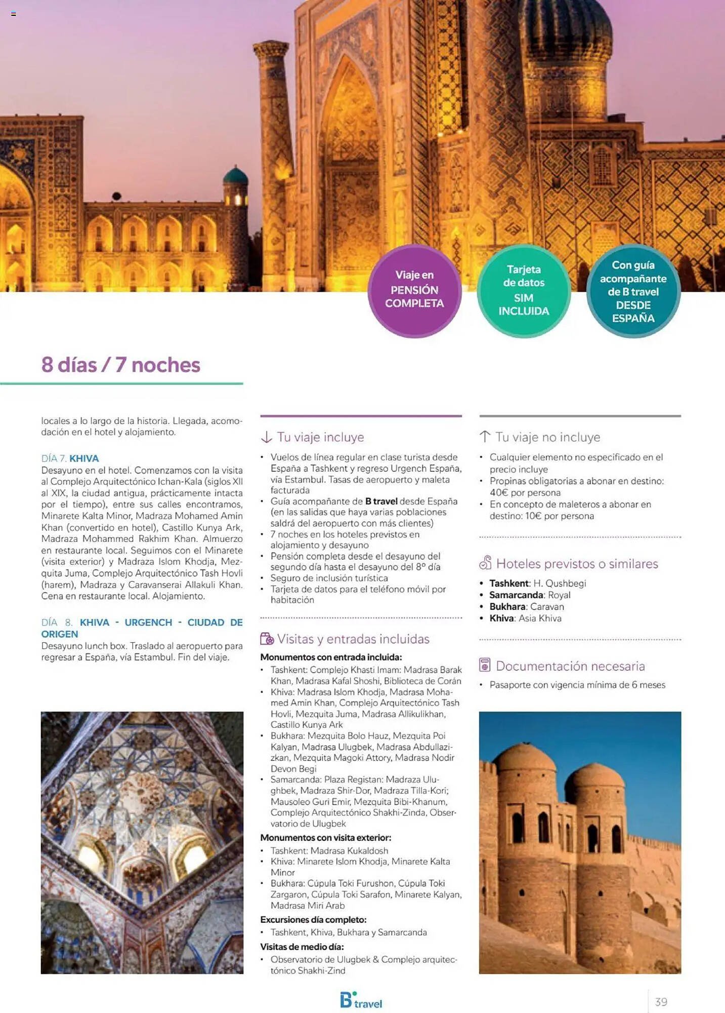 Catálogo B The travel Brand (2025-10-03 - 2026-12-31)