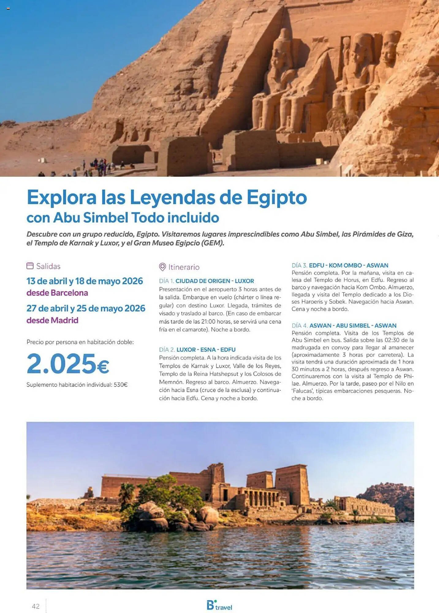 Catálogo B The travel Brand (2025-10-03 - 2026-12-31)