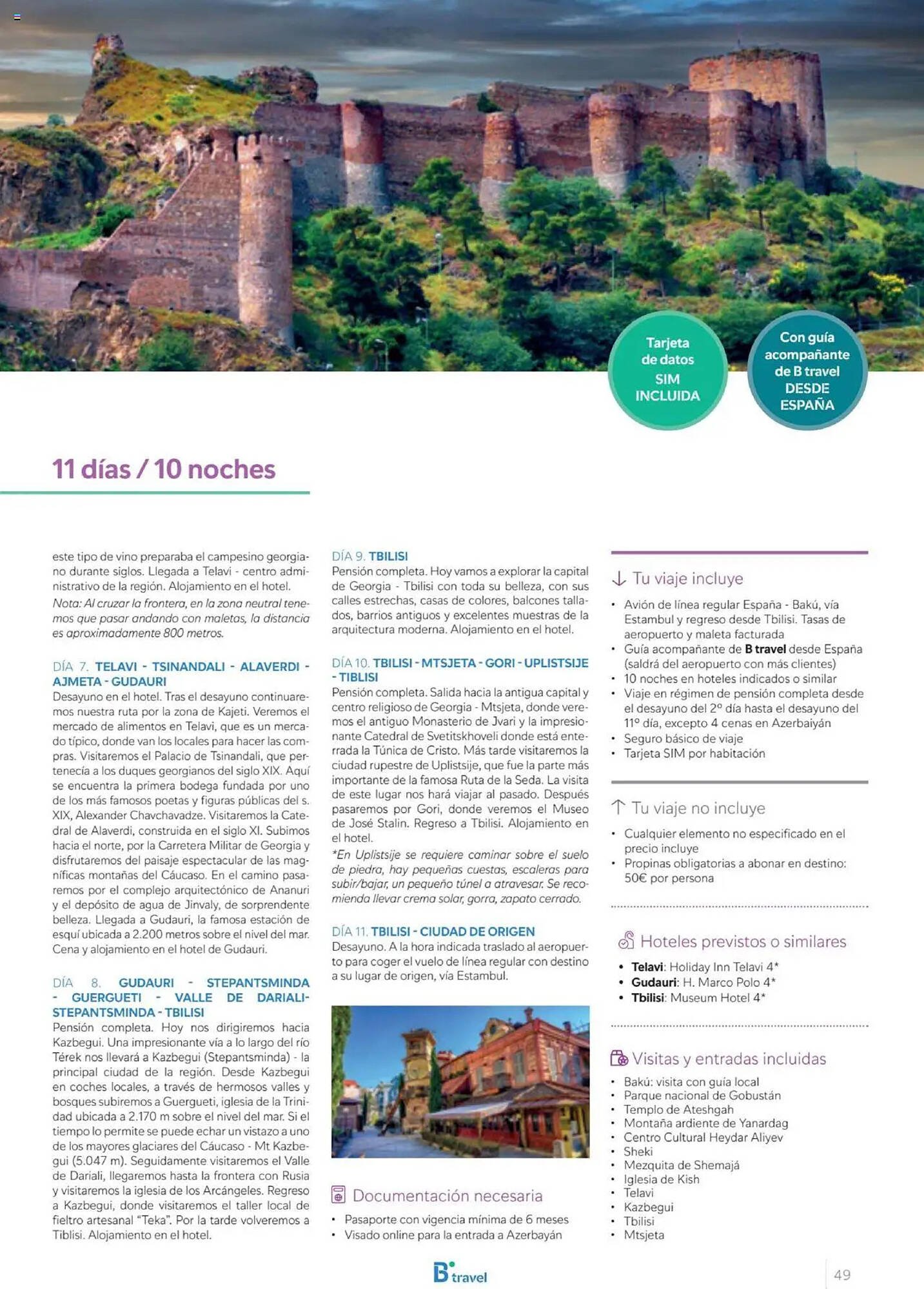 Catálogo B The travel Brand (2025-10-03 - 2026-12-31)