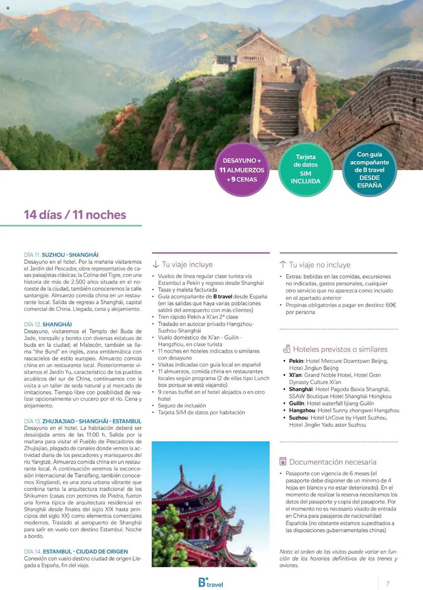 Catálogo B The travel Brand (2025-10-03 - 2026-12-31)
