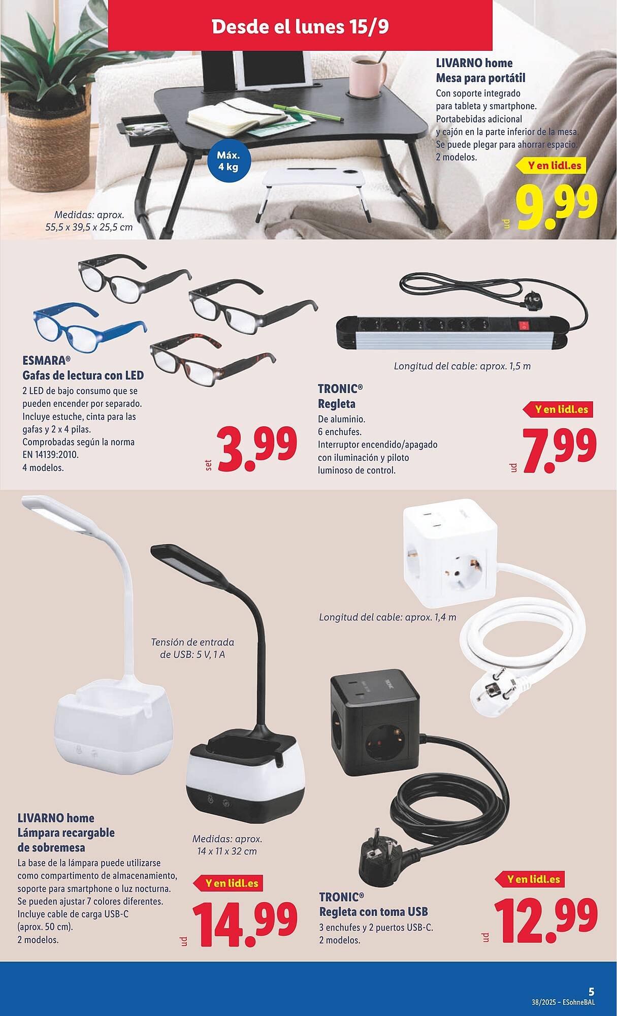 Catálogo Lidl (2025-09-15 - 2025-09-21)