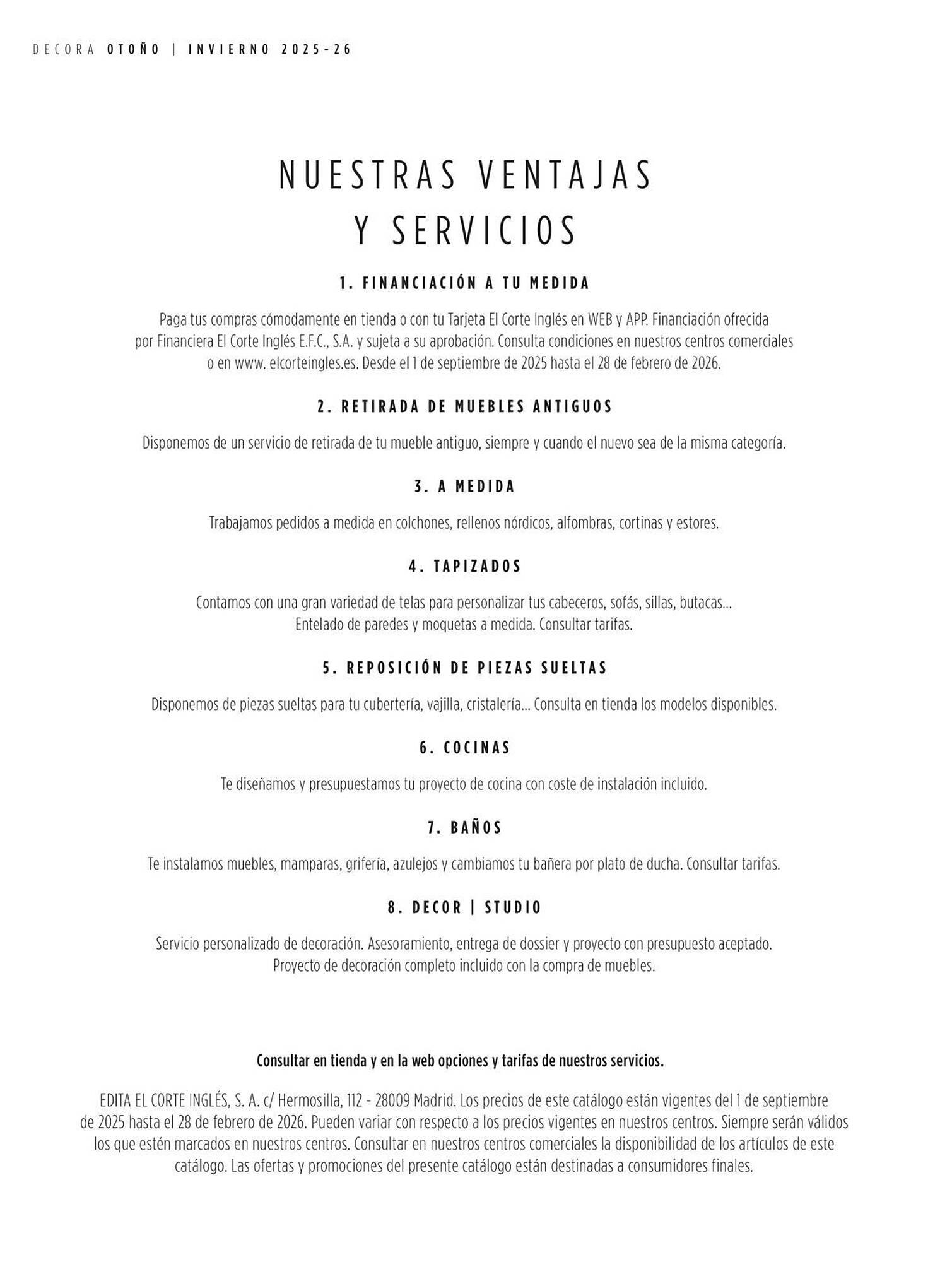 Catálogo El Corte Inglés (2025-10-13 - 2026-02-28)