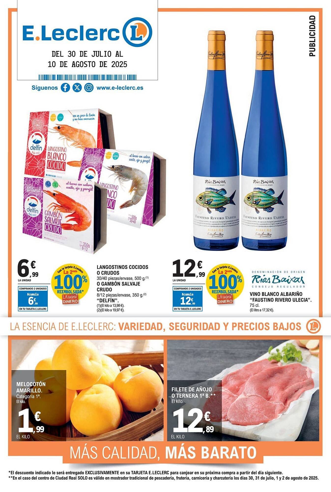 Folleto E.Leclerc (2025-07-30 - 2025-08-10)
