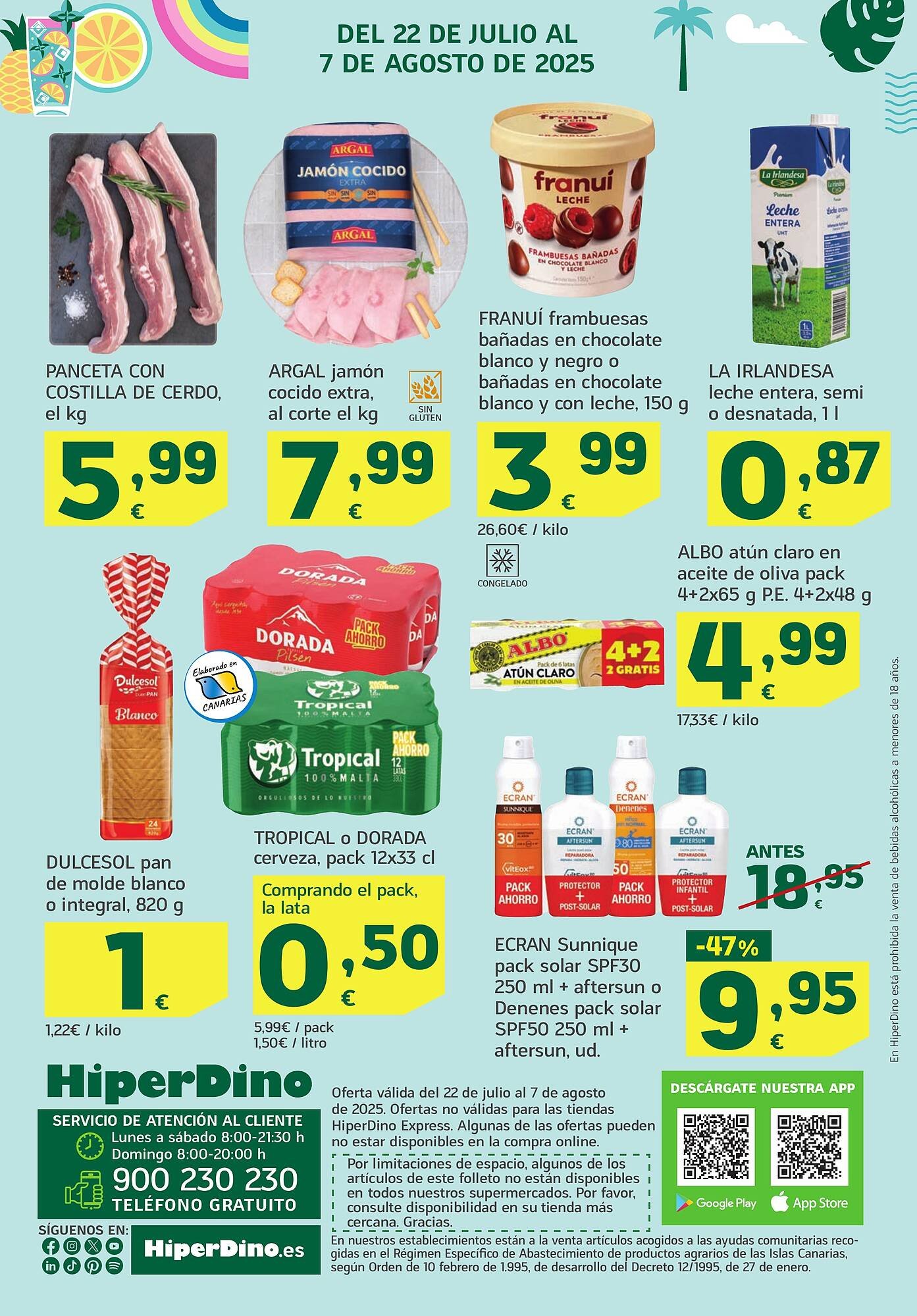 Folleto HiperDino (2025-07-22 - 2025-08-07)