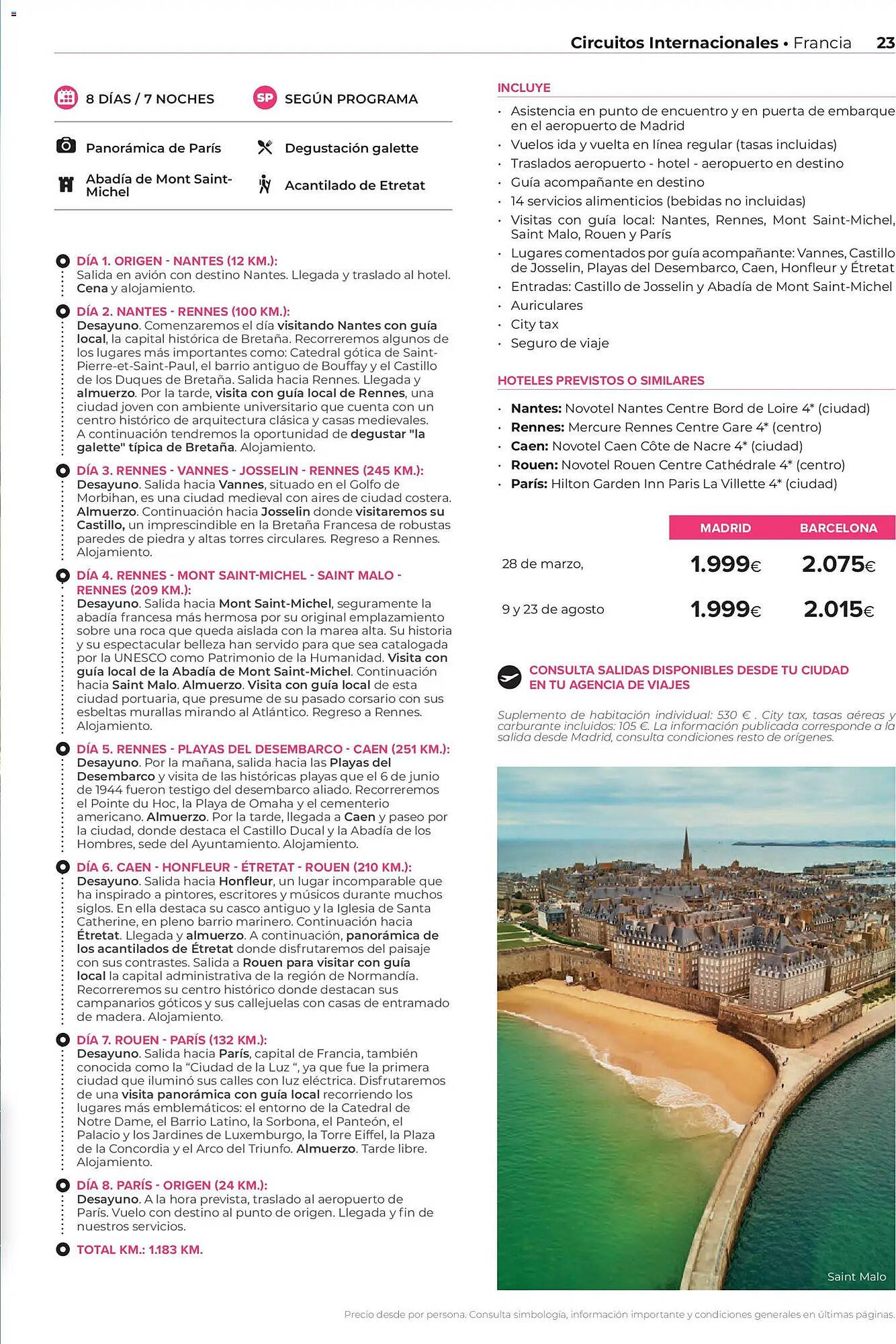 Catálogo Viajes El Corte Inglés