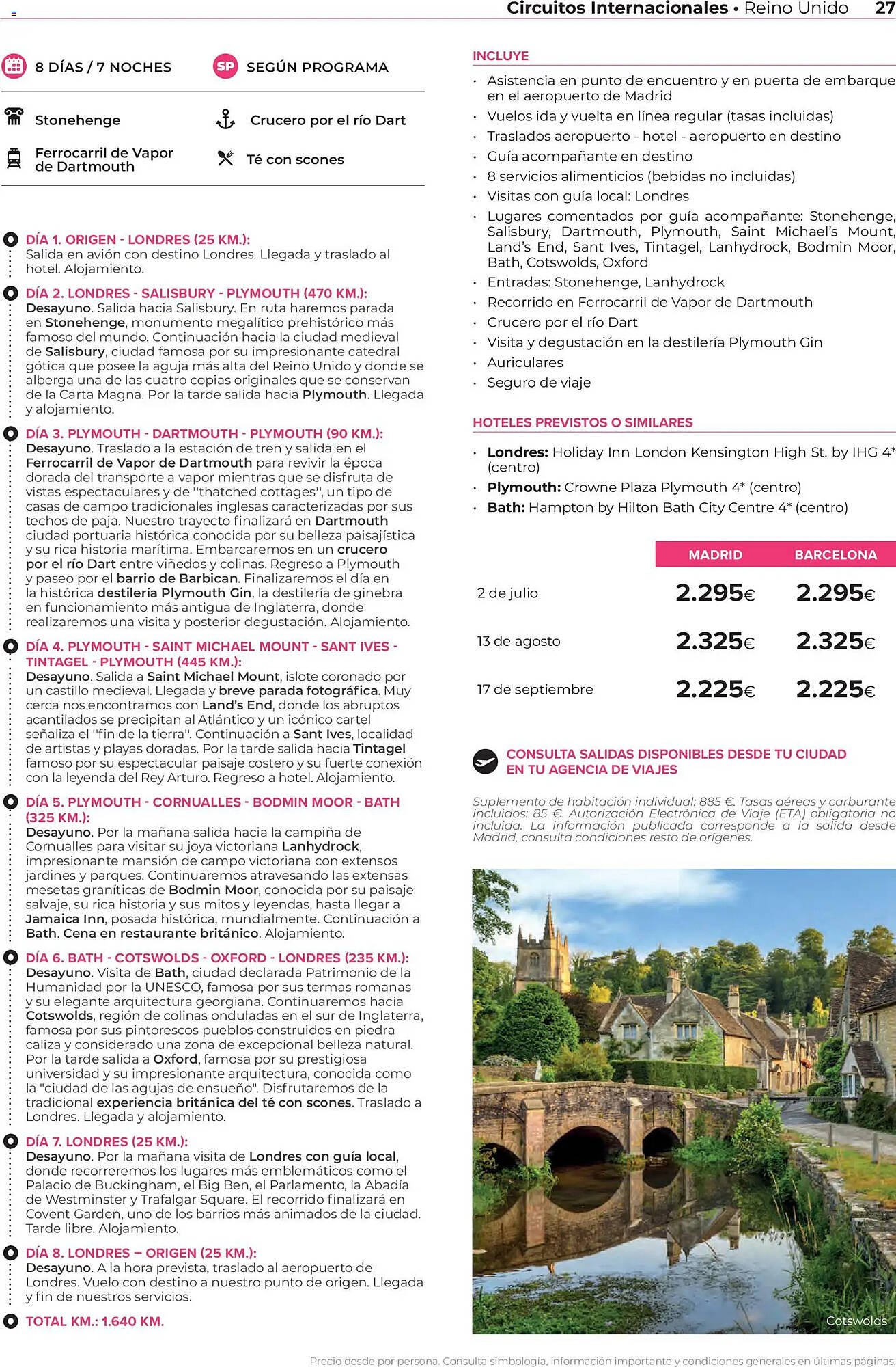 Catálogo Viajes El Corte Inglés