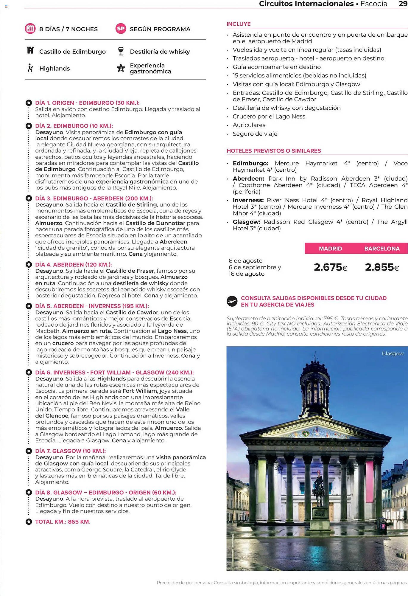 Catálogo Viajes El Corte Inglés