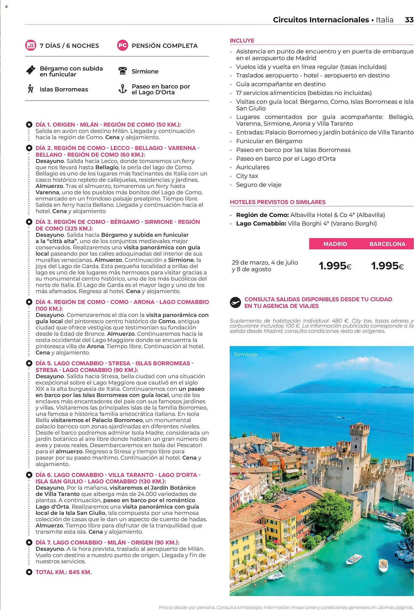 Catálogo Viajes El Corte Inglés