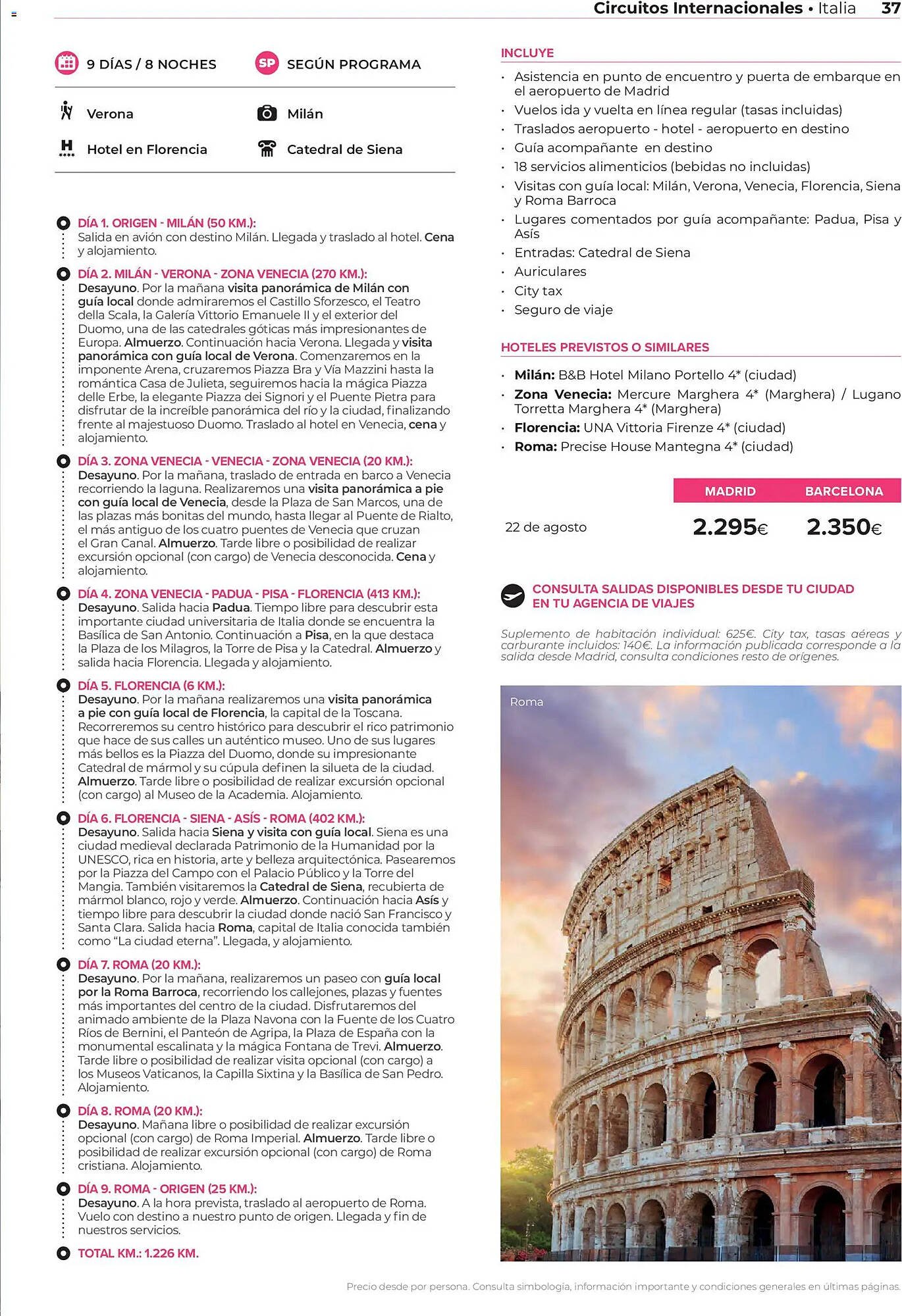 Catálogo Viajes El Corte Inglés