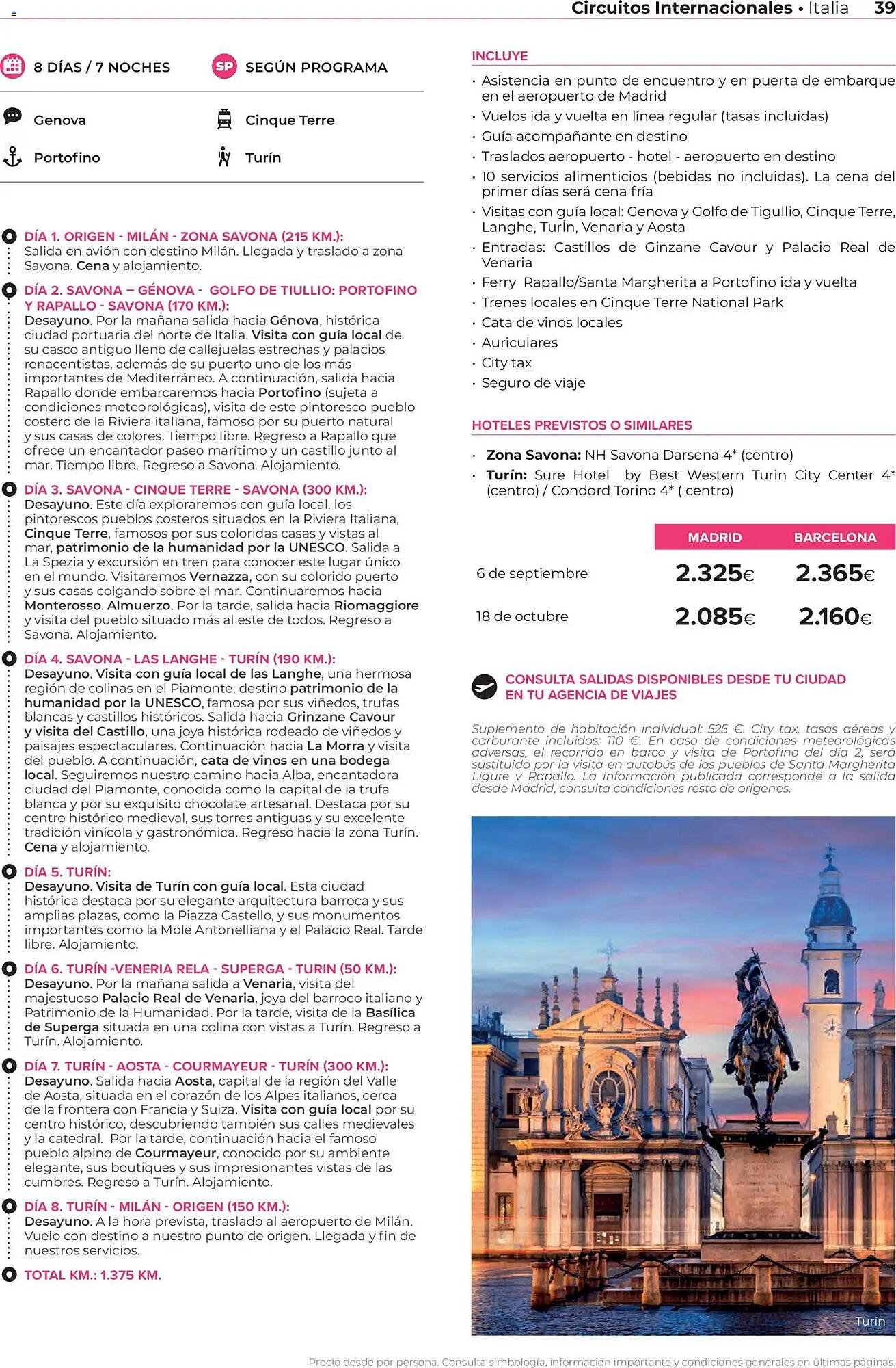 Catálogo Viajes El Corte Inglés