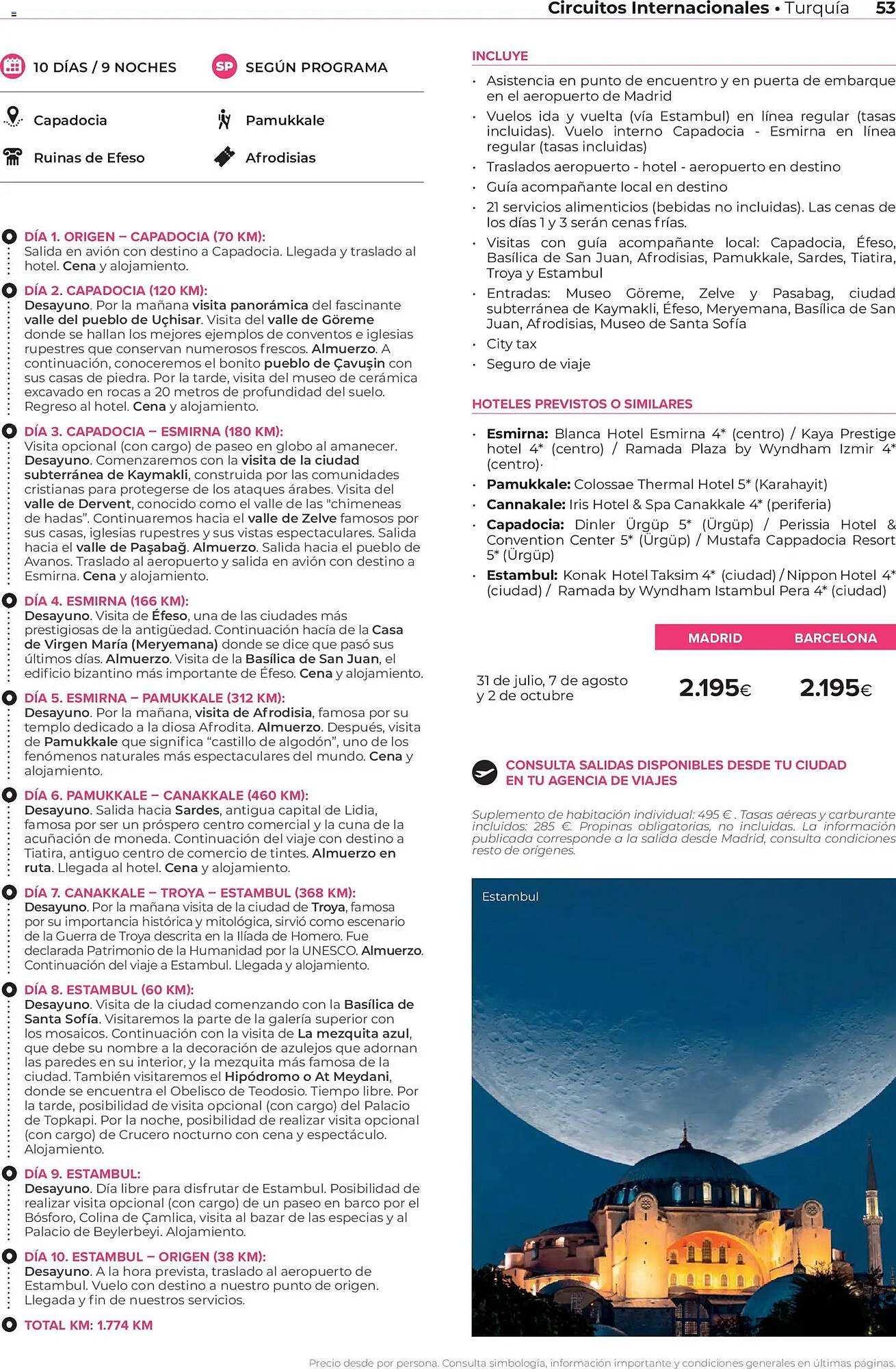 Catálogo Viajes El Corte Inglés