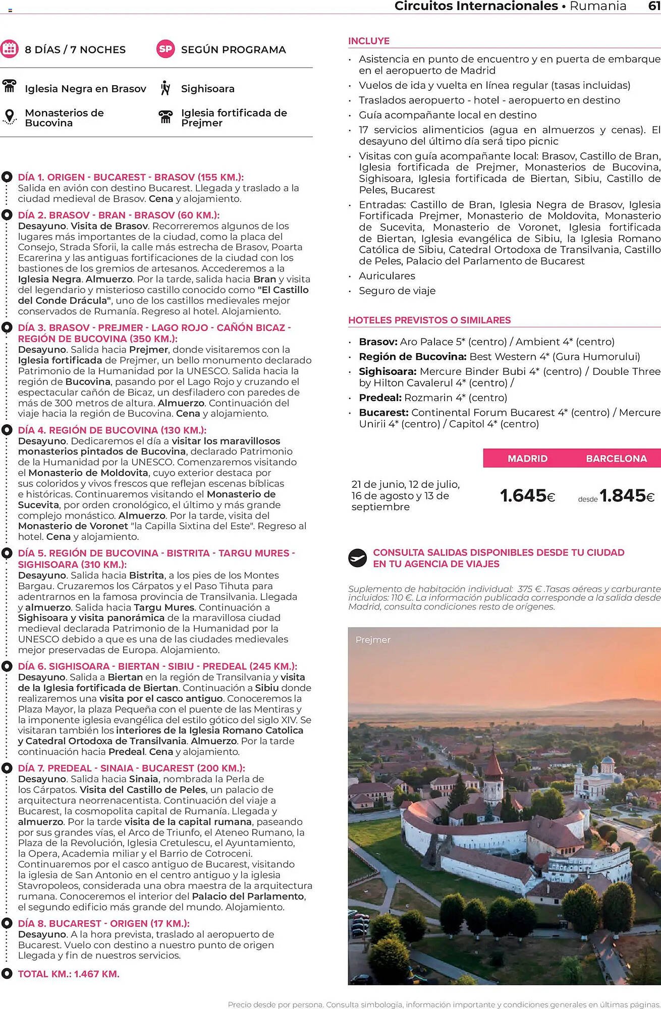 Catálogo Viajes El Corte Inglés