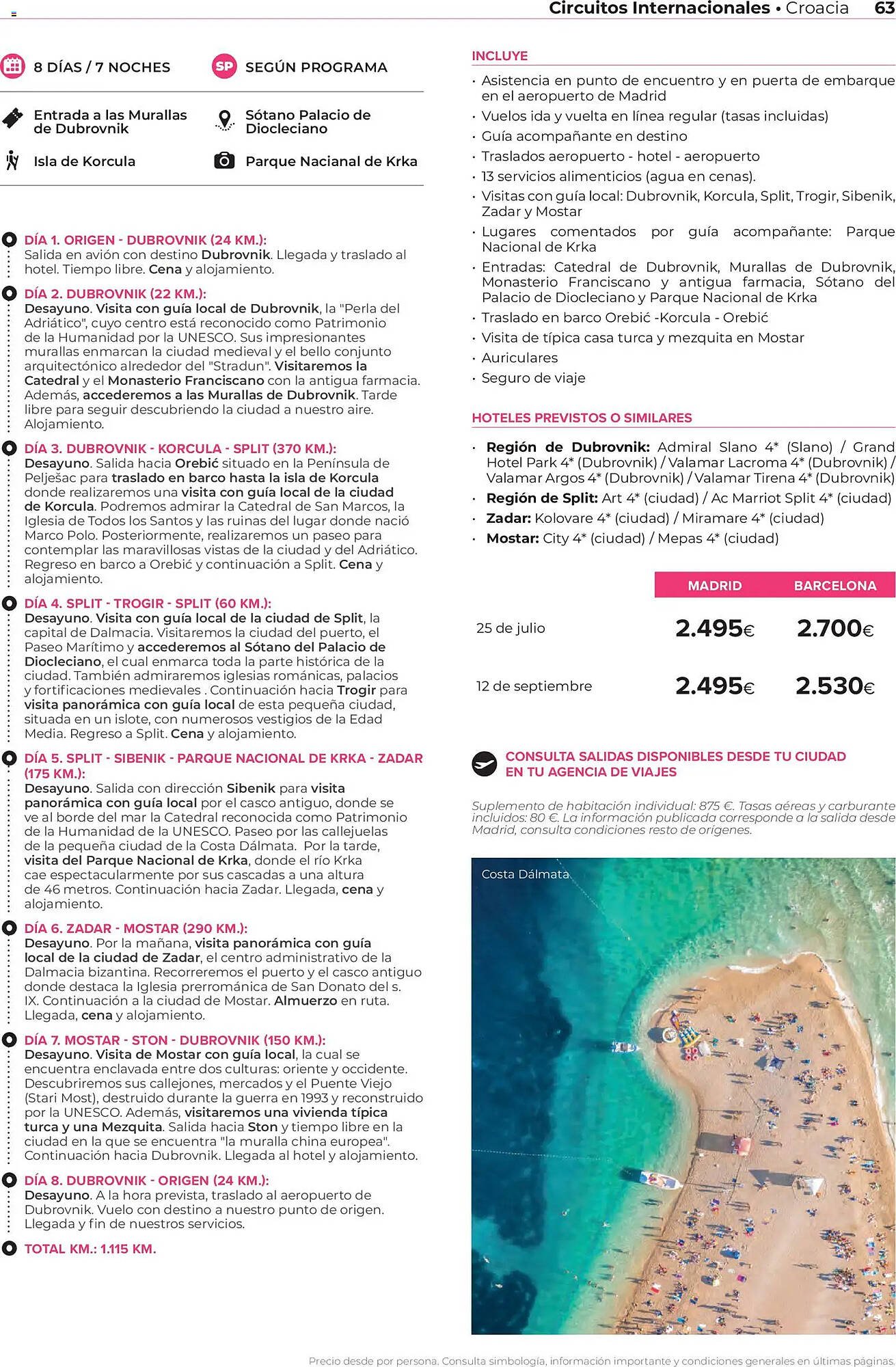 Catálogo Viajes El Corte Inglés