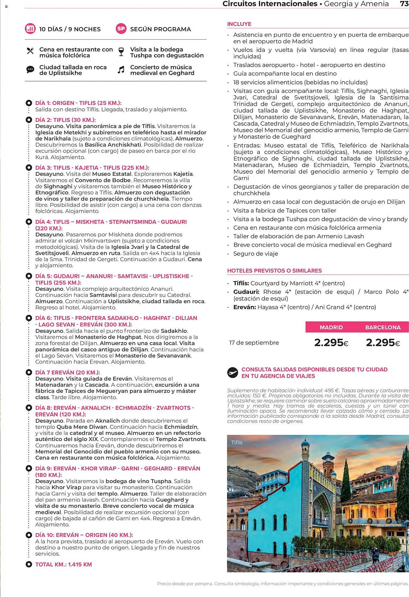 Catálogo Viajes El Corte Inglés